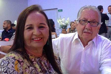 Sonia e Naron Vasconcelos figuras queridas de nossa sociedade.