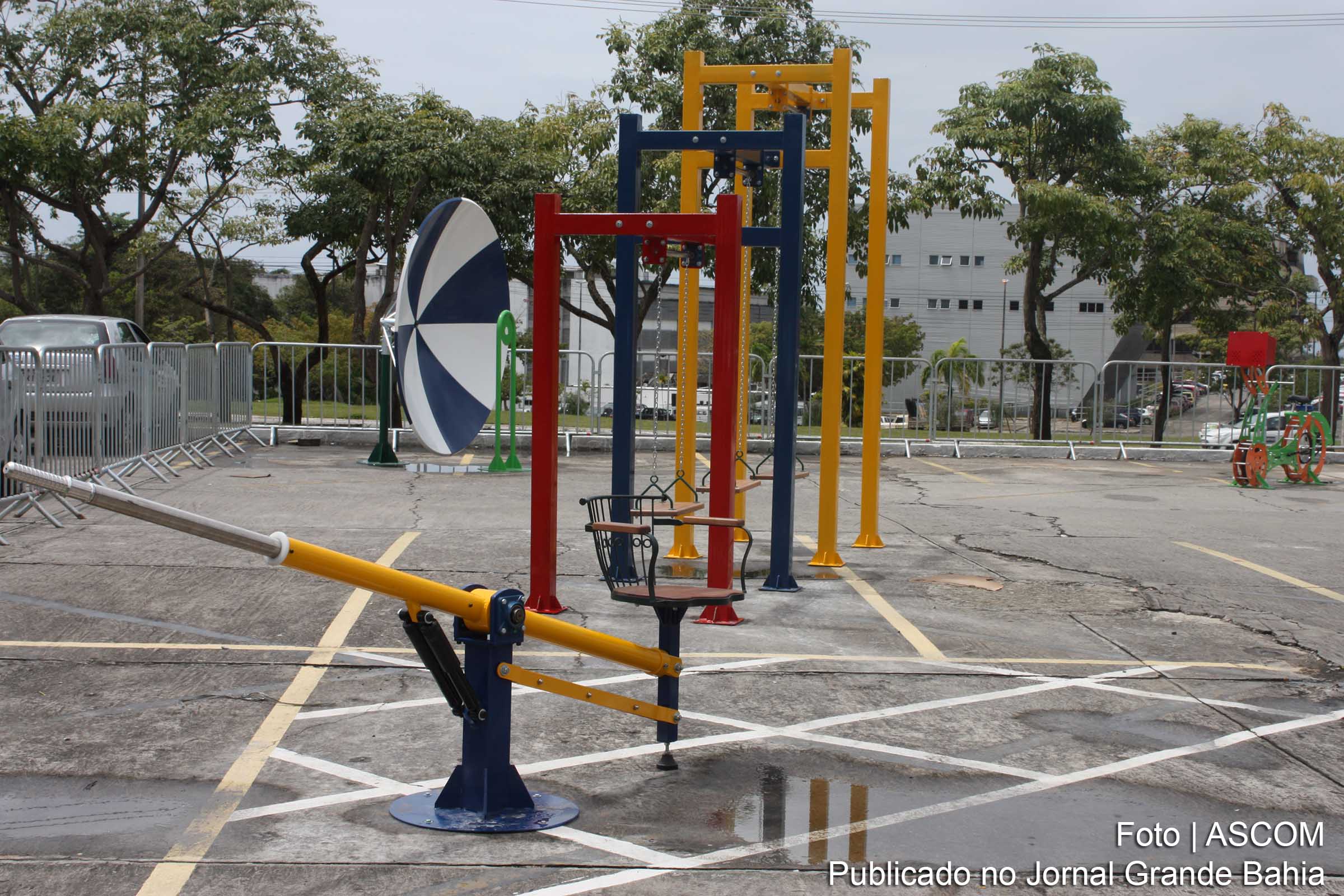 Praça da Ciência em Caetité.