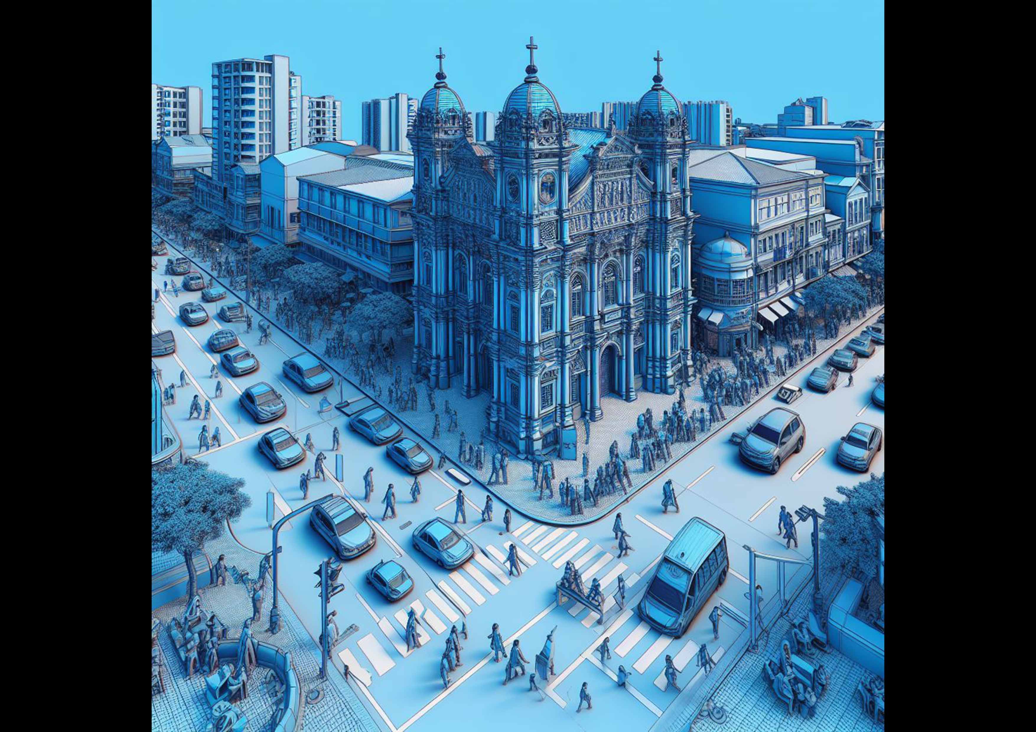 A Zona Azul é um espaço na área urbana onde as pessoas pagam uma taxa para estacionar o seu carro durante um determinado tempo. A tarifa de utilização é proporcional ao tempo de uso.