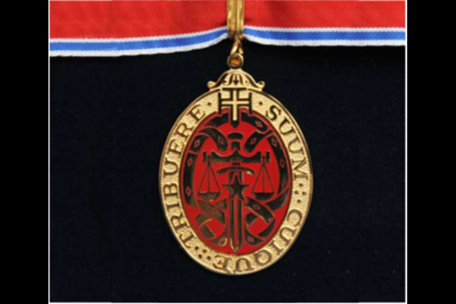 A Medalha do Mérito Judiciário é a principal comenda do Tribunal de Justiça da Bahia.