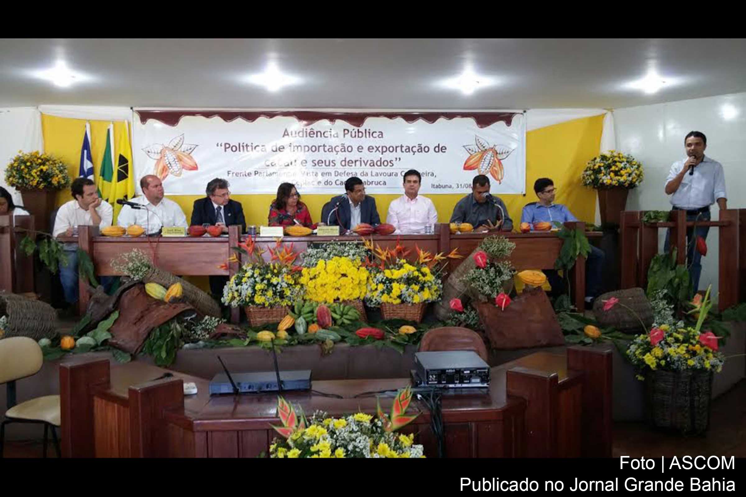 Itabuna: audiência pública Itabuna debate drawback do cacau