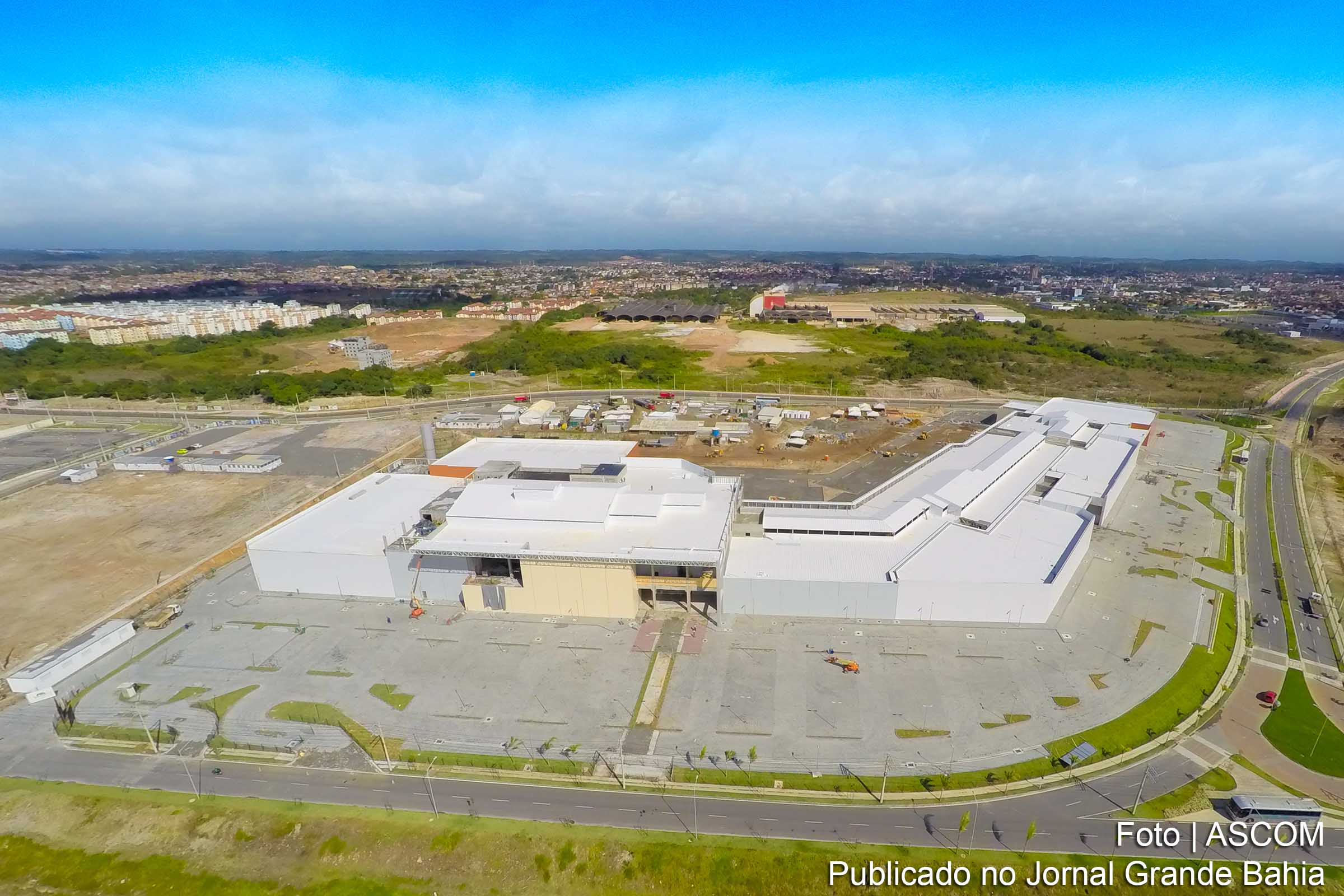 O Boulevard Shopping Camaçari será inaugurado ainda neste segundo semestre e está localizado na Reserva Camassarys.