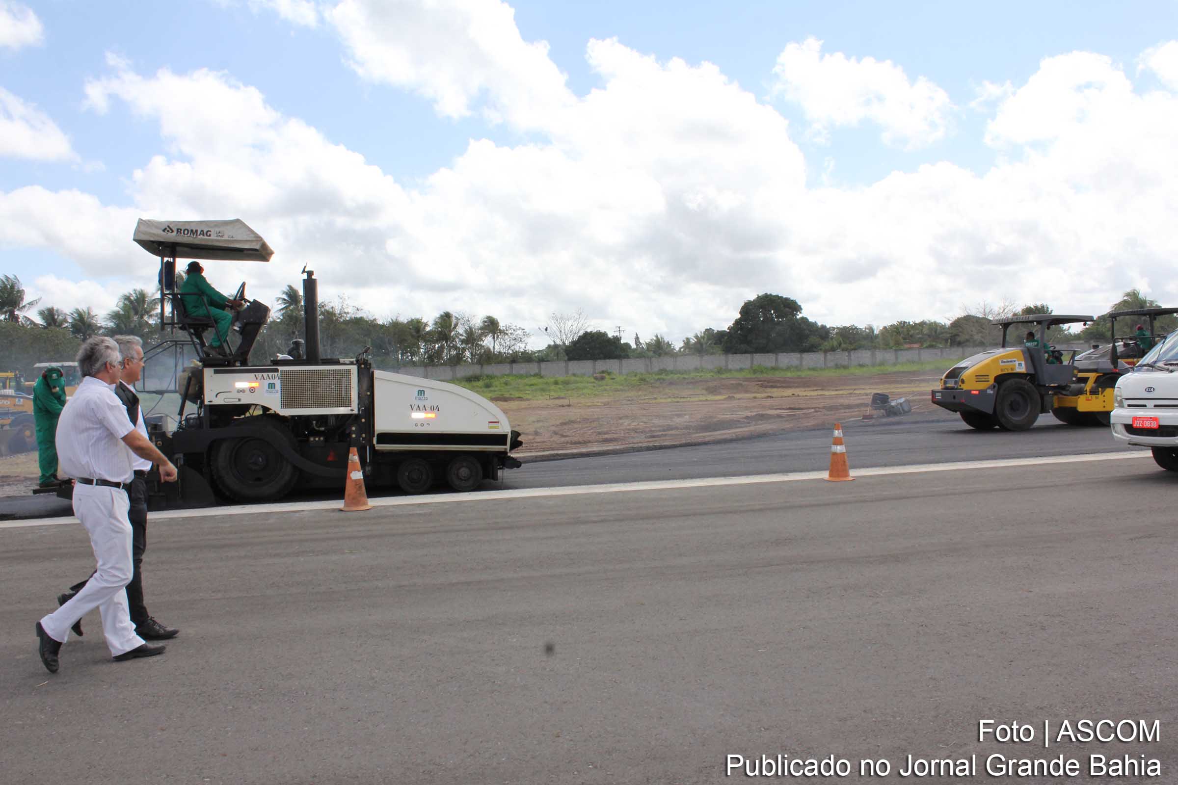 Governo Rui Costa investe na infraestrutura do Aeroporto de Feira de Santana