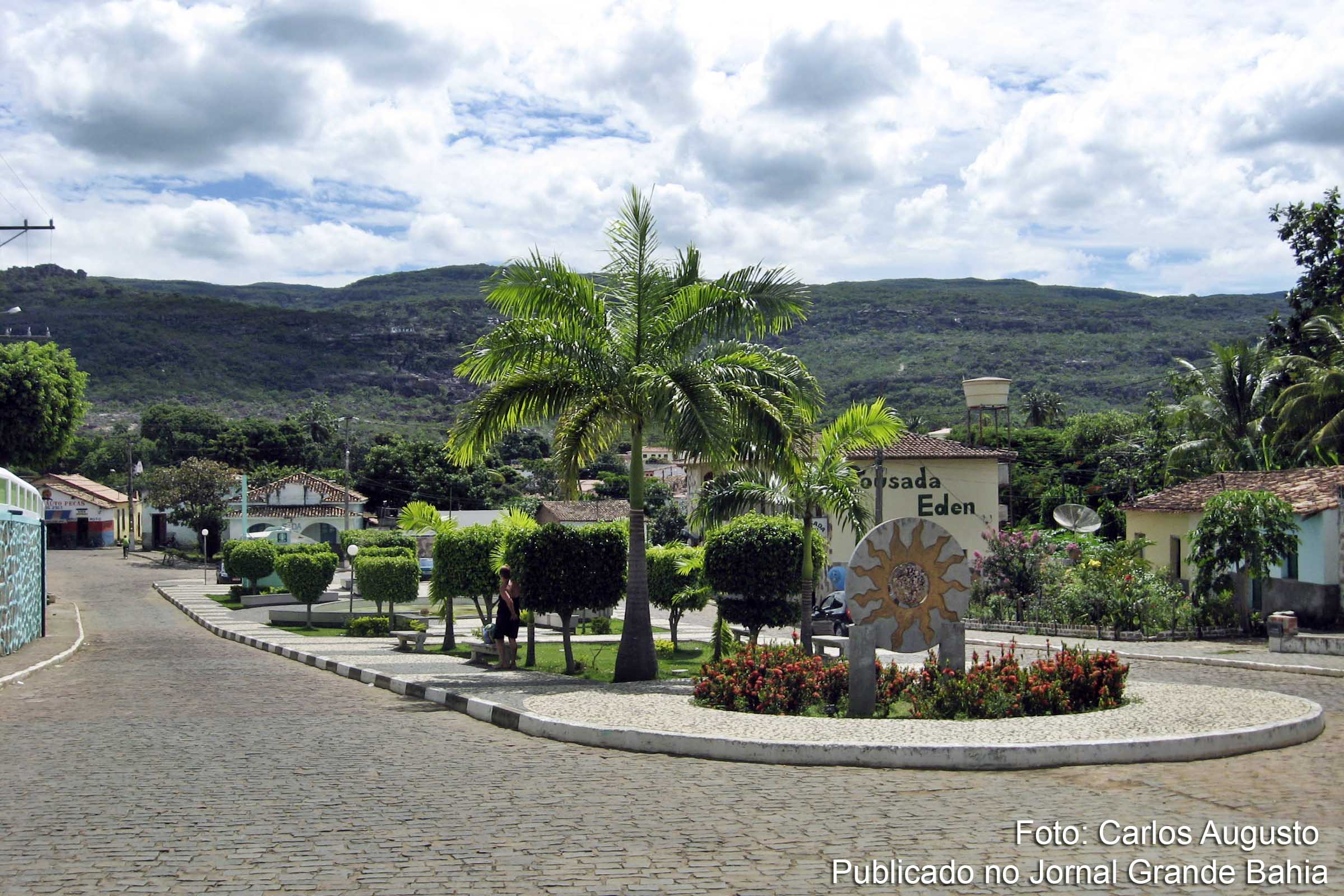 Chapada Diamantina, sede do município de Andaraí, Praça do Sol.