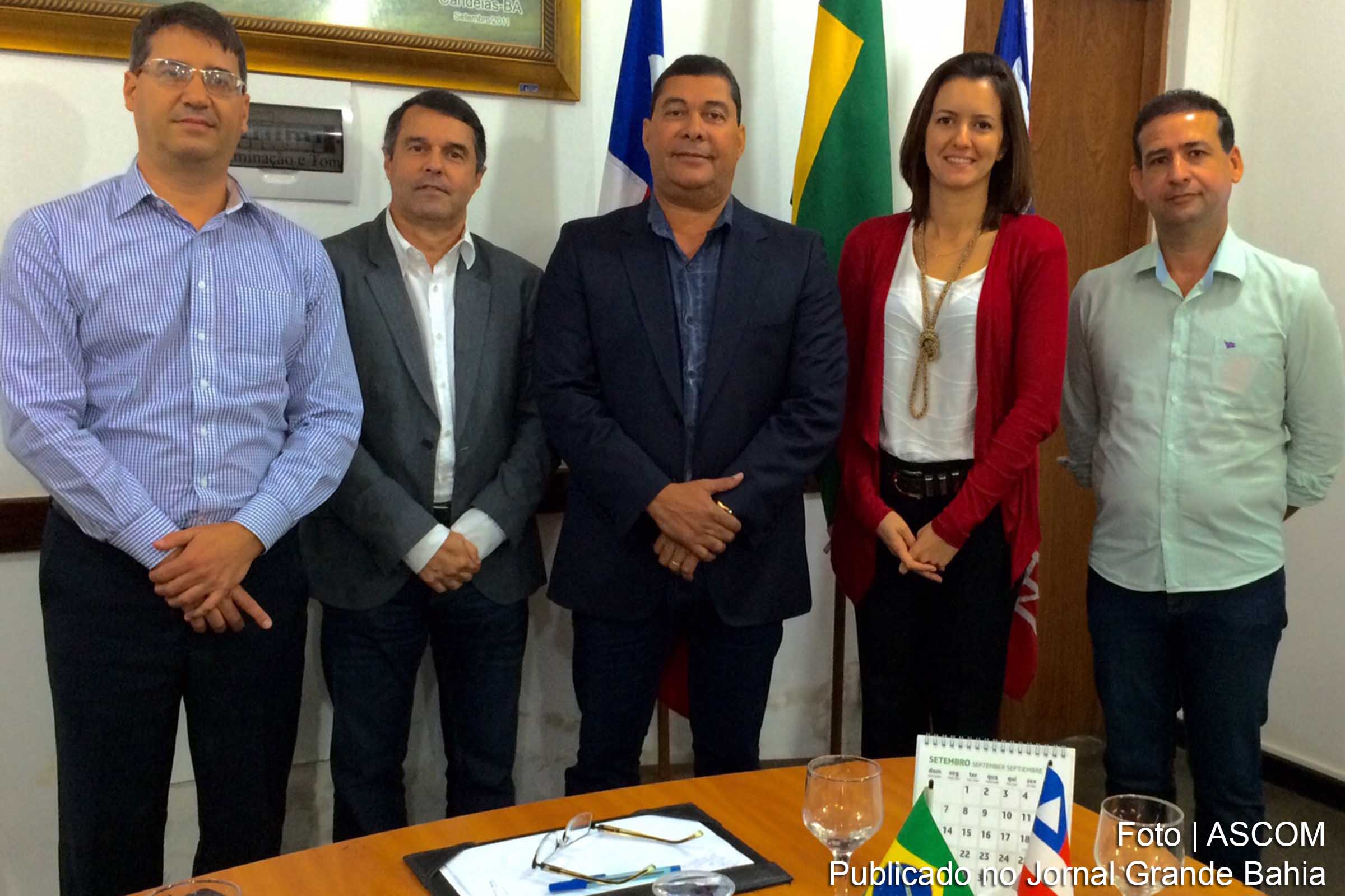 O prefeito de Candeias, Sargento Francisco, esteve reunido na manhã de hoje (2), com o Gerente de Relações Institucionais da Braskem, Hélio Tourinho, para tratar de ações de contrapartida social para o município.