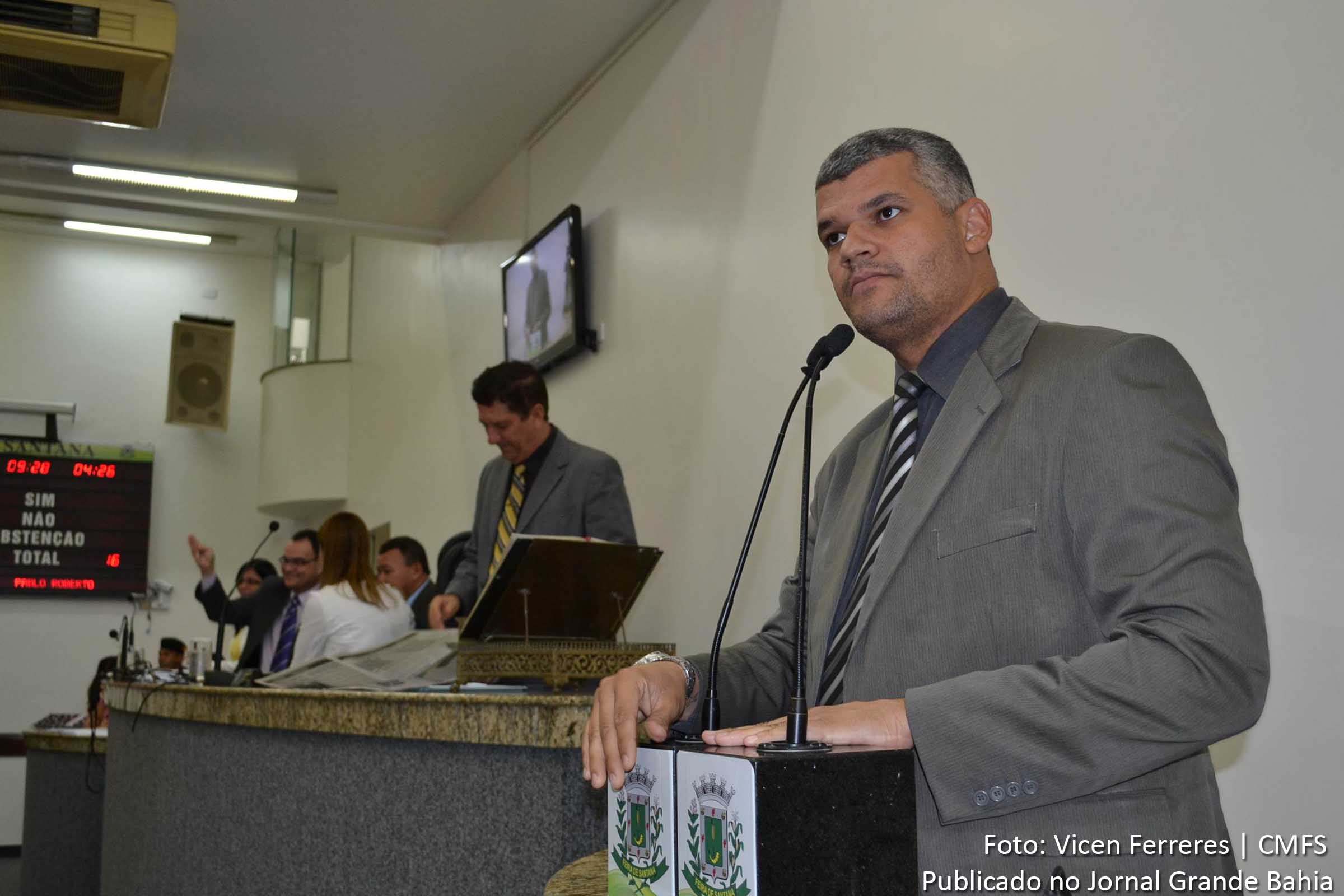 Vereador Pablo Roberto Gonçalves da Silva preside evento.