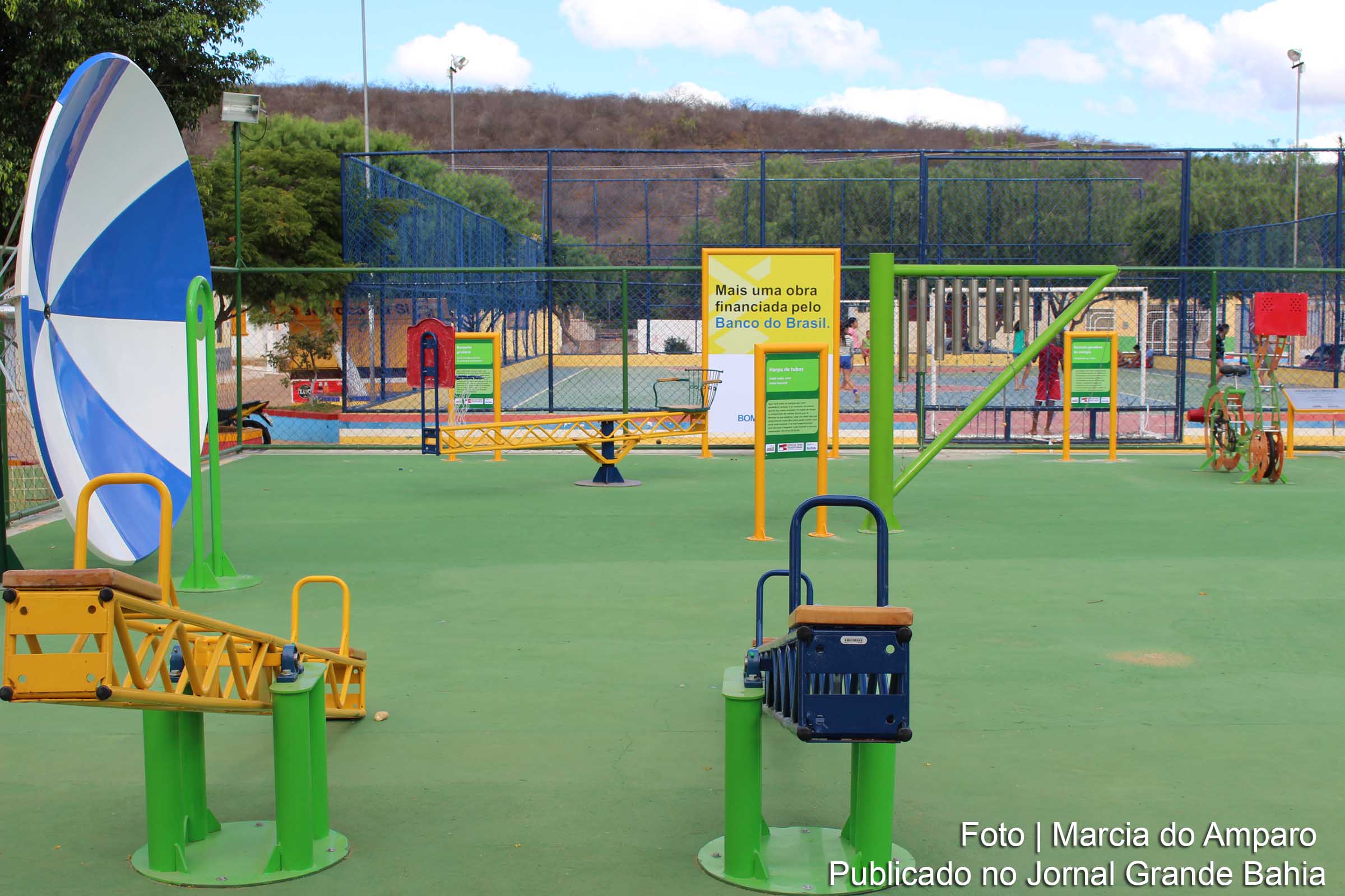 Praça da Ciência em São Miguel das Matas.
