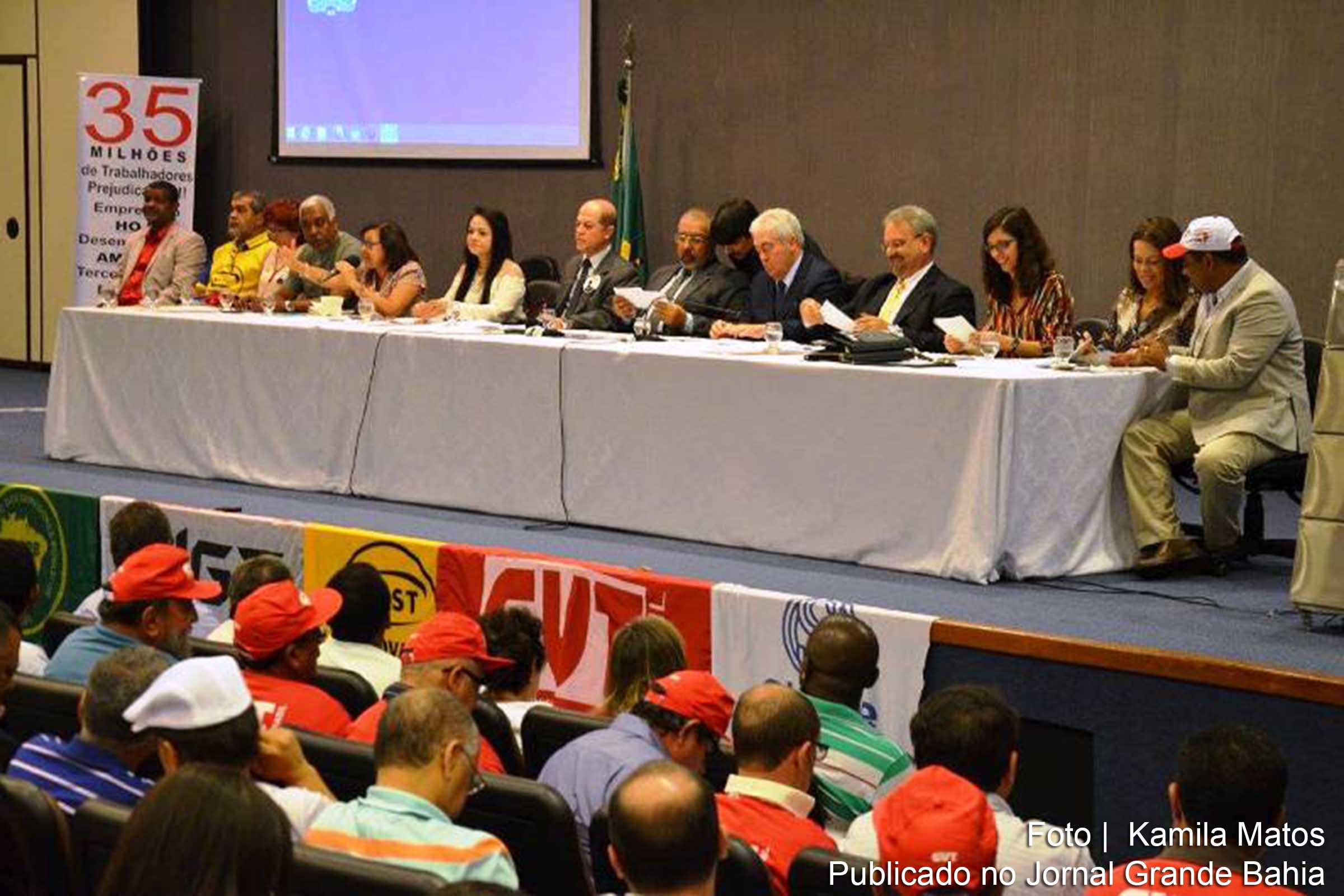 Projeto de terceirização em pauta no Senado.