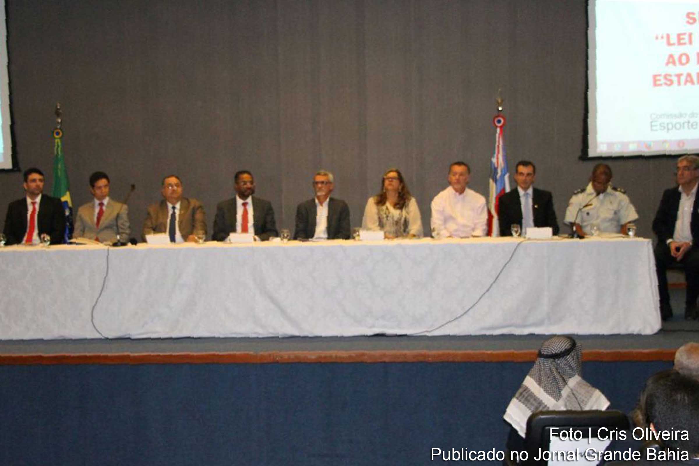 Seminário sobre a Lei de Incentivo ao Esporte.