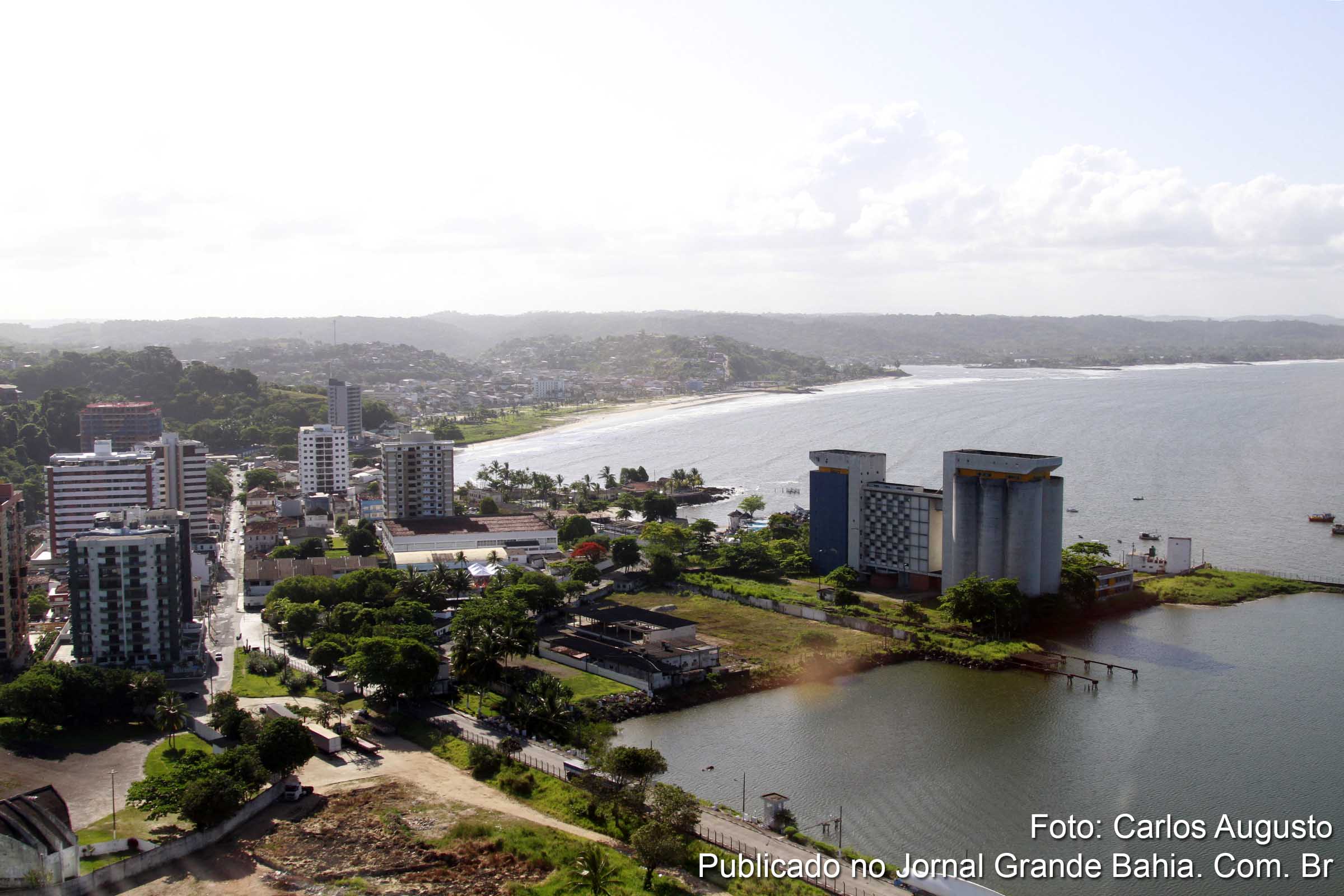 Vista aérea de Ilhéus.