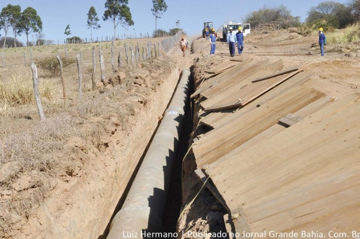 Projeto da Adutora do Algodão recebe mais recursos.