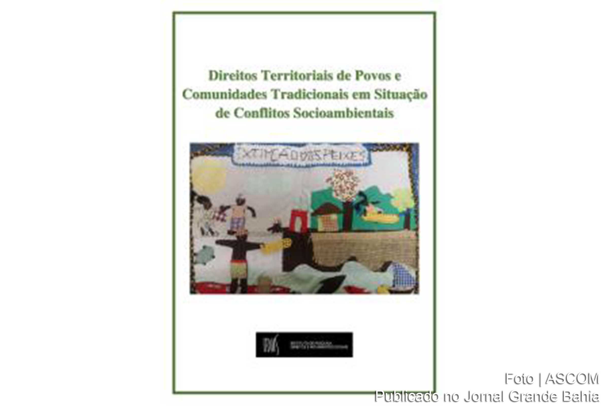 Capa do livro 'Direitos Territoriais de Povos e Comunidades Tradicionais em Situação de Conflitos Socioambientais'.