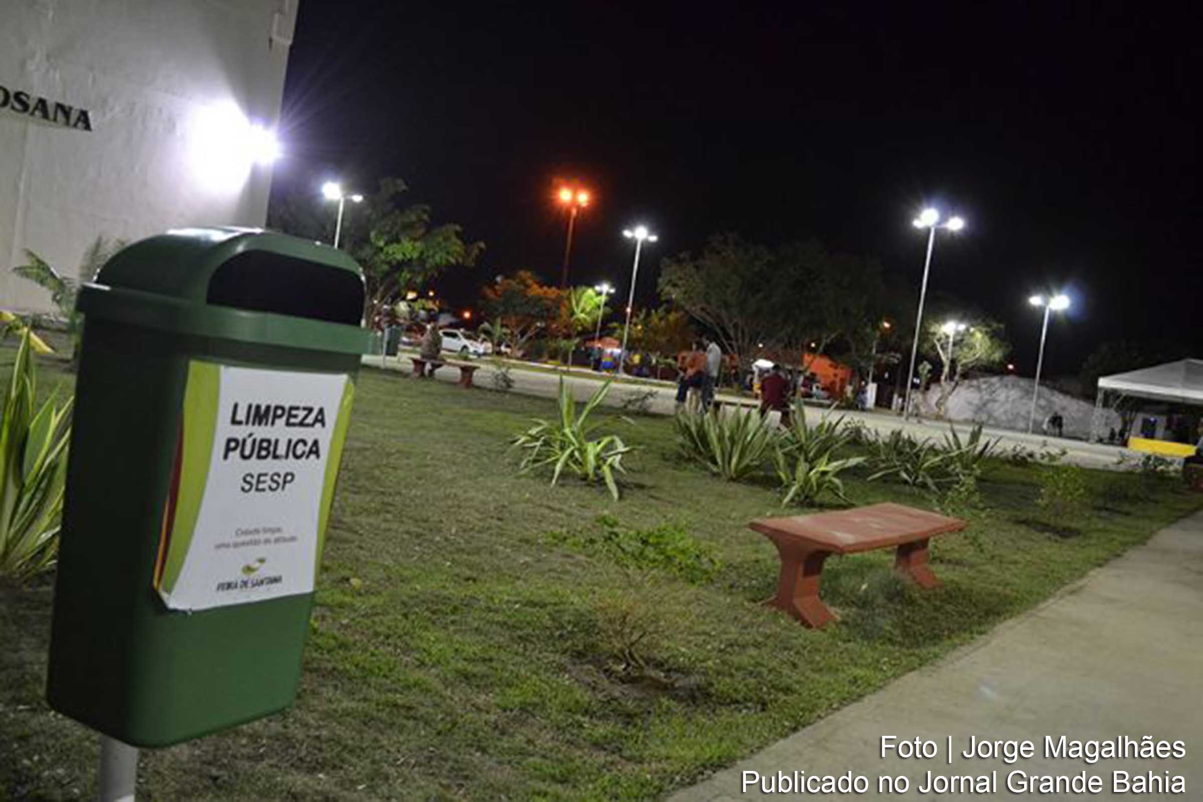 Em Feira de Santana existem mais de 30 parques infantis e outros 15 kits destinados a ginástica para adultos.