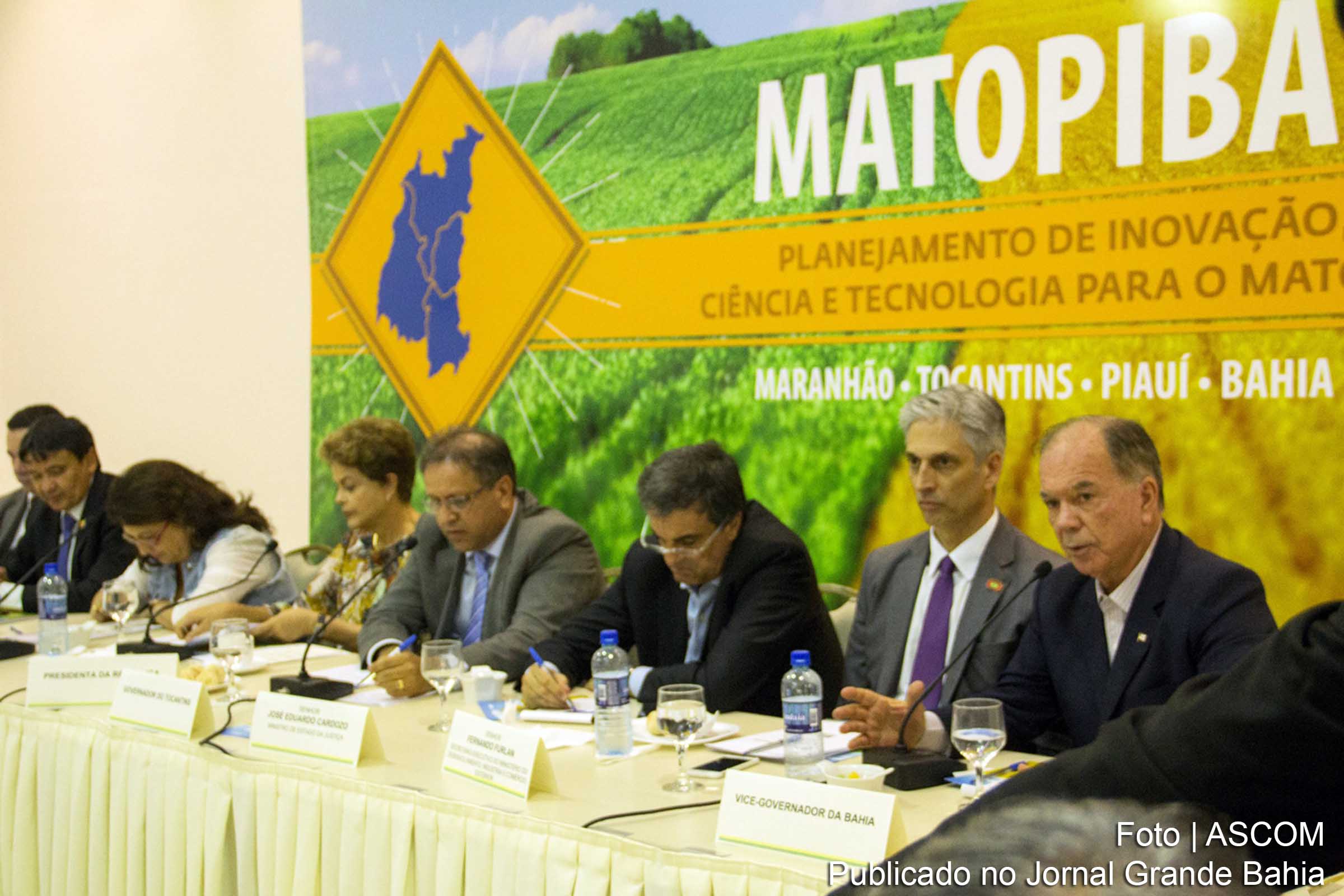 Vice-governador João Leão participa de debate sobre investimentos no Matopiba.