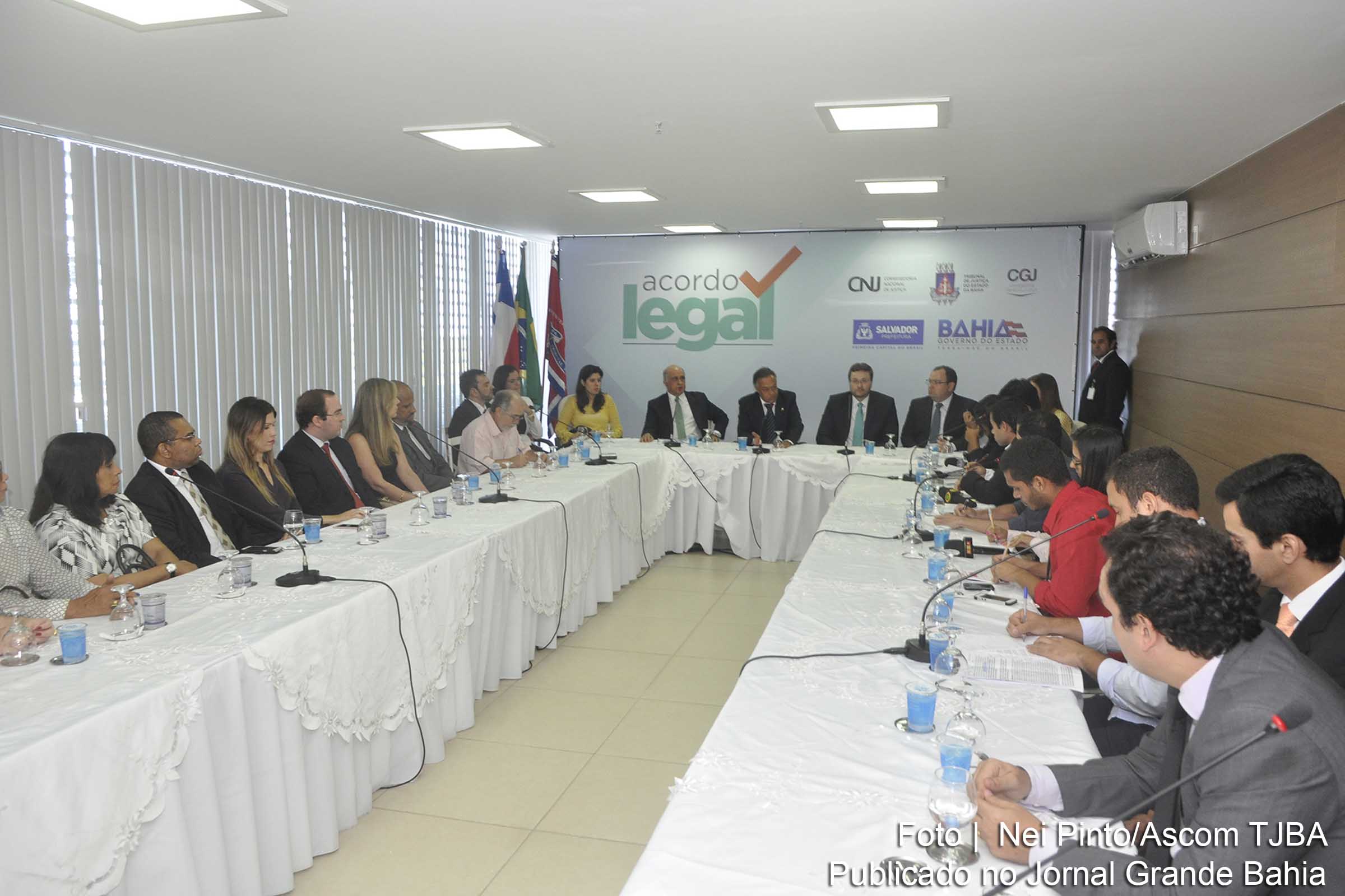 Lançamento do Acordo Legal.