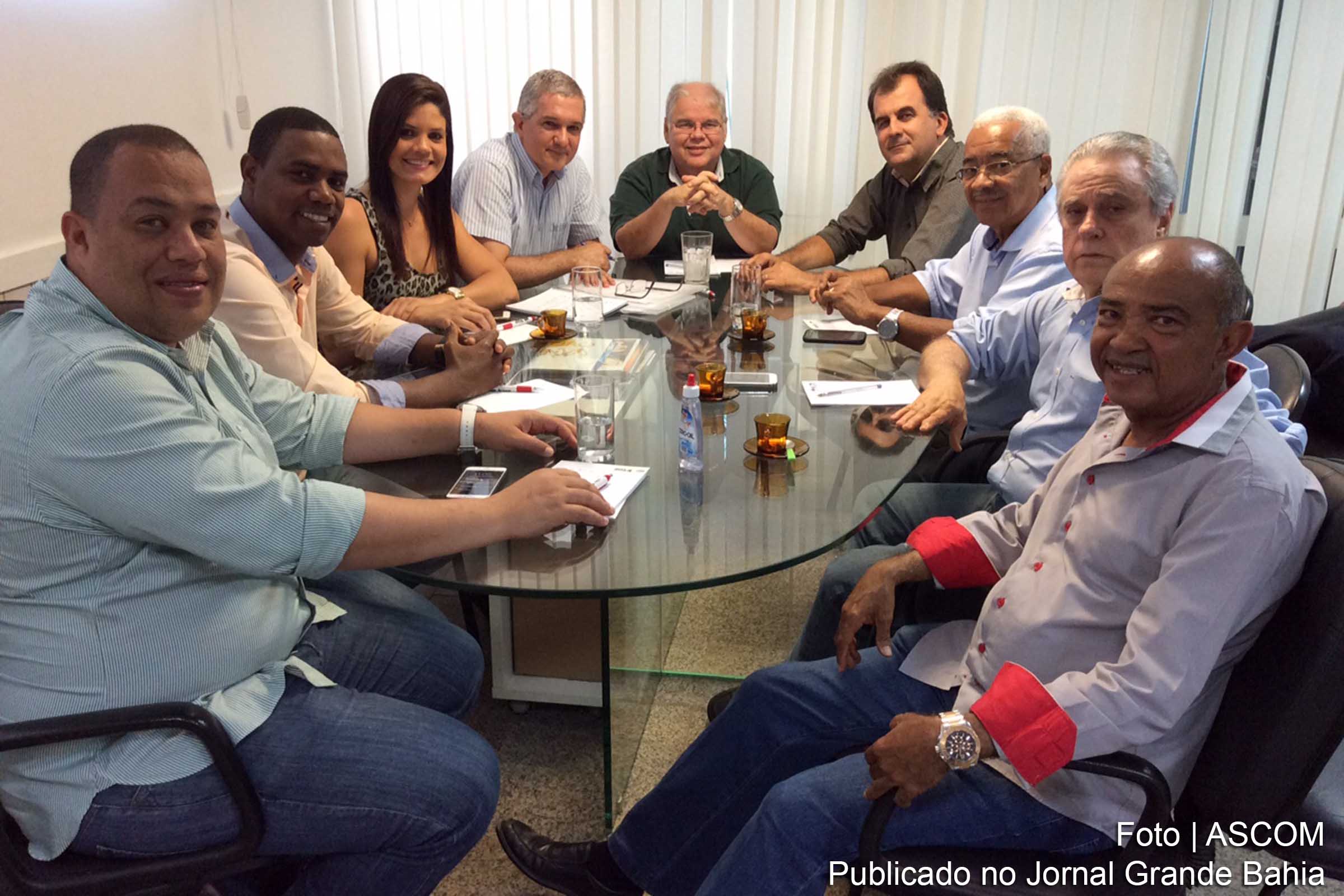 Primeira reunião do novo diretório do PMDB Salvador.