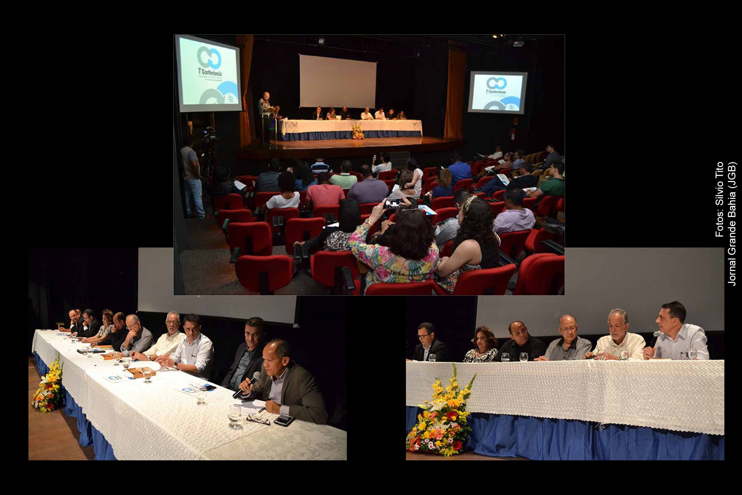 Conferência do Jornal Grande Bahia e lançamento do livro Vida Privada no Contexto Público reúne profissionais e admiradores do professor Sérgio Mattos em Feira de Santana