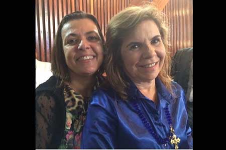 A Juiza de Direito Marielza Brandão Franco, presidente da AMAB- Associação dos Magistrados da Bahia e a Desembargadora Pilar Celia Tobio,do Tribunal de Justiça, serão homenageadas como "Destaques do Ano" na solenidade Quem é Quem., no Palacete Froes da Mota .
