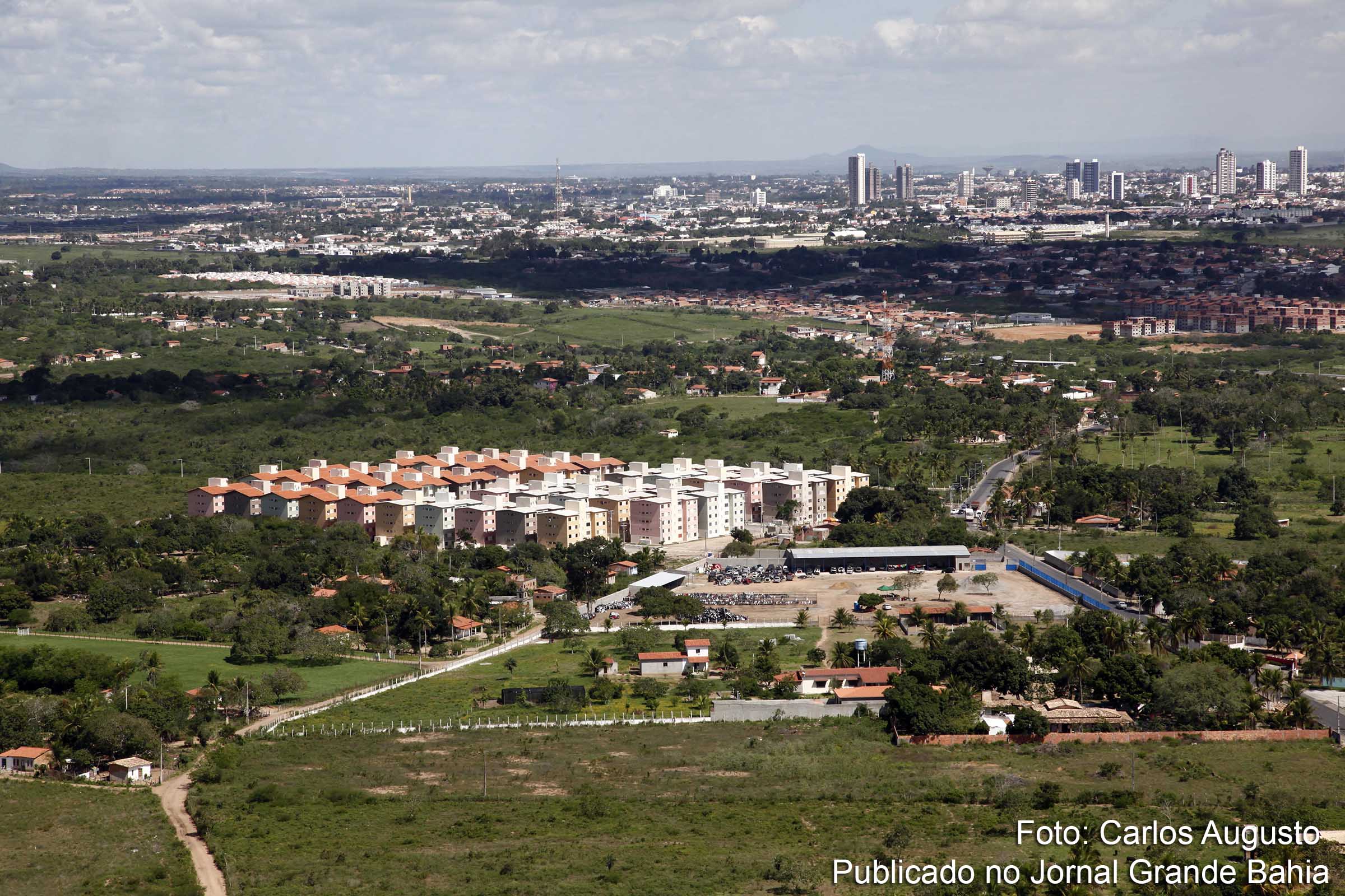 Residencial Aeroporto, em Feira de Santana. Empreendimentos do Minha Casa, Minha Vida tem baixa inadimplência no município.