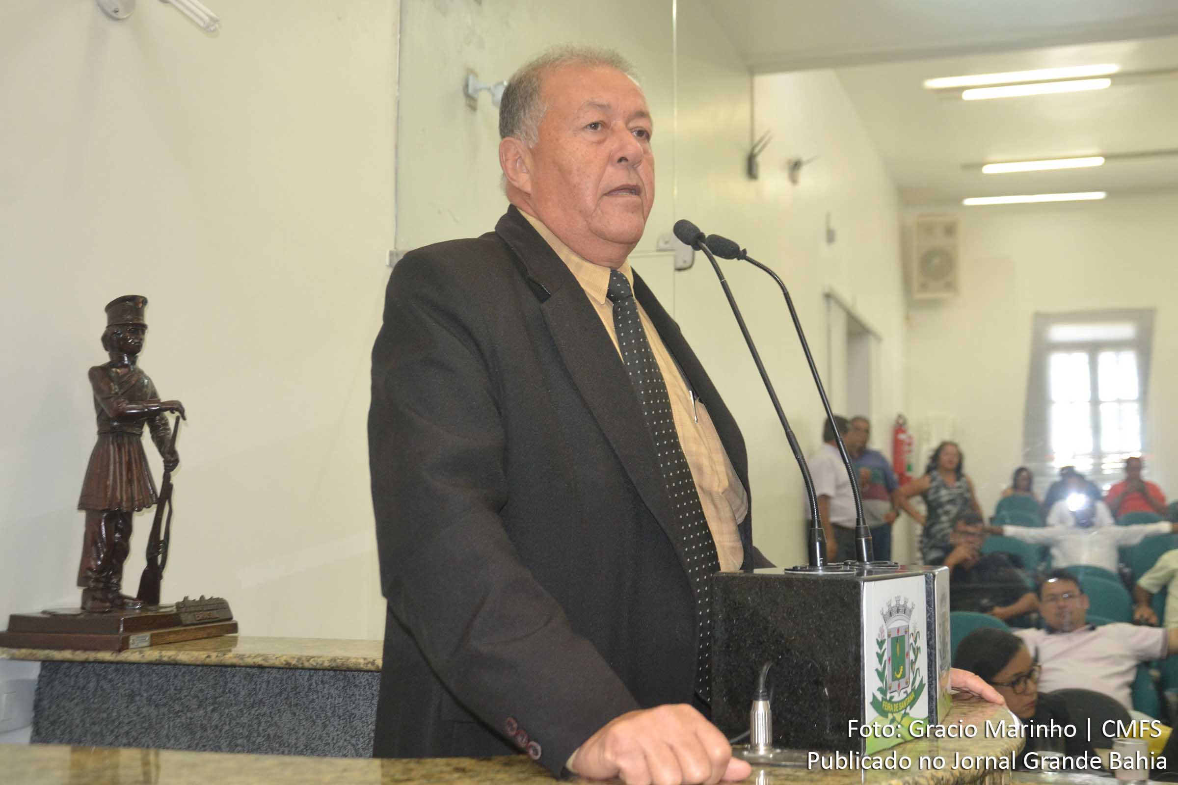 Antônio Carlos Passos Ataíde (Carlito do Peixe) garante que será candidato à reeleição.