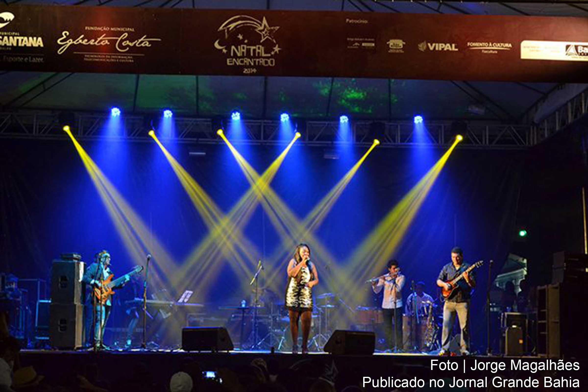 Cena da edição 2014 do Natal Encantado de Feira de Santana.