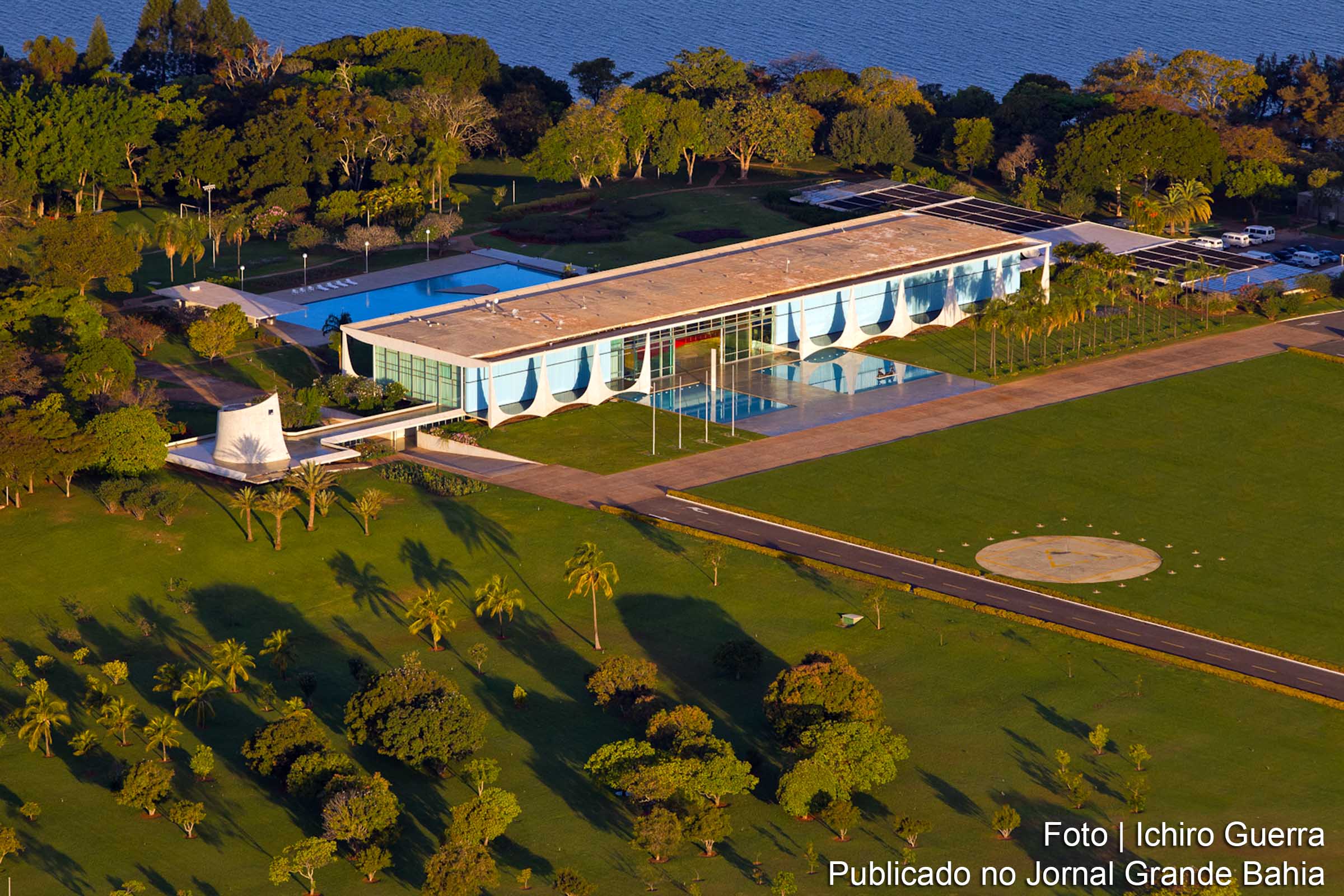 Palácio do Jaburu é a residência oficial do Vice-Presidente da República.