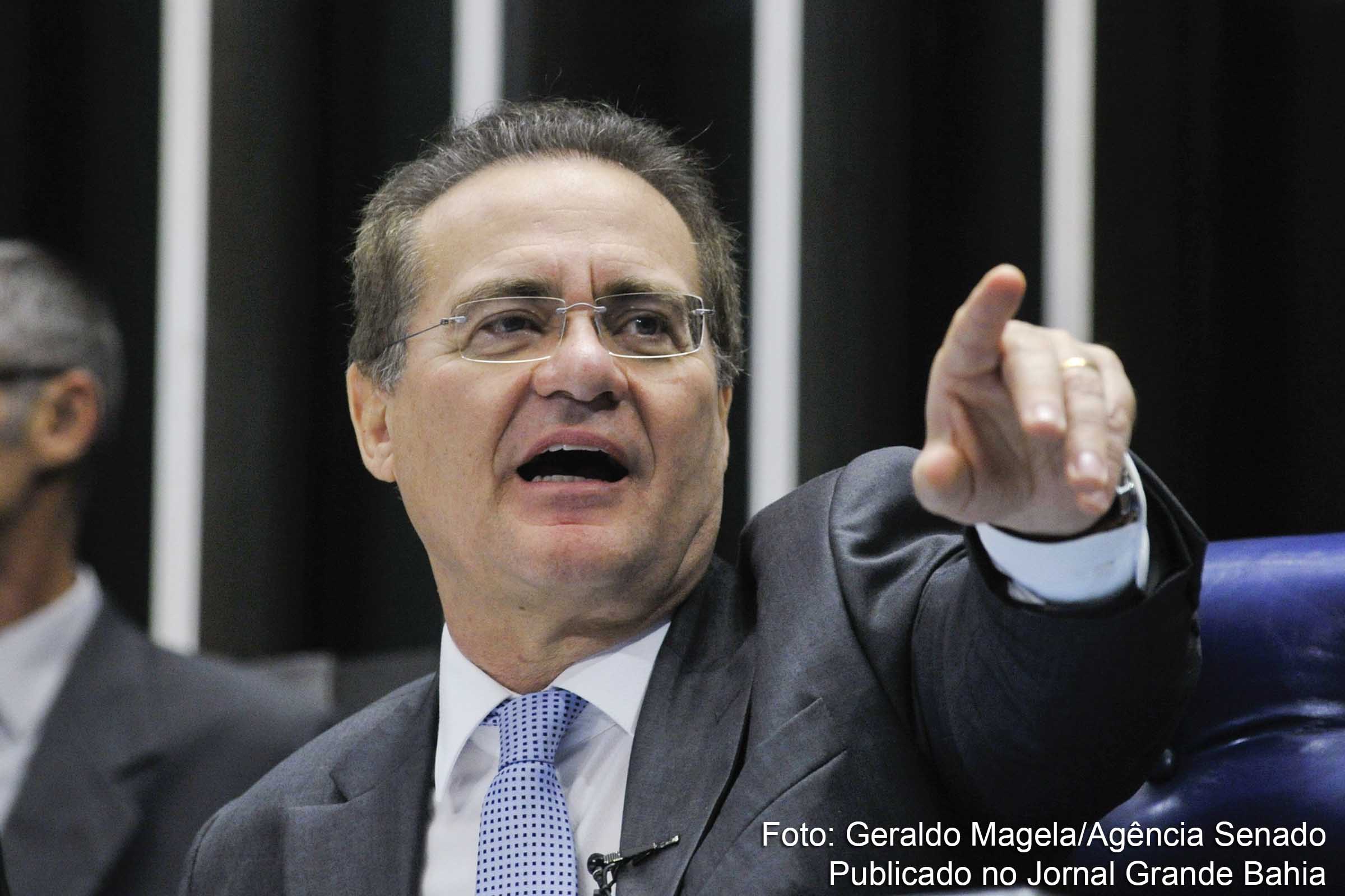 Senador Renan Calheiros:“mesmo tendo prestado todas as informações, colocou à disposição quaisquer outros elementos que se façam necessários, bastando uma requisição”.