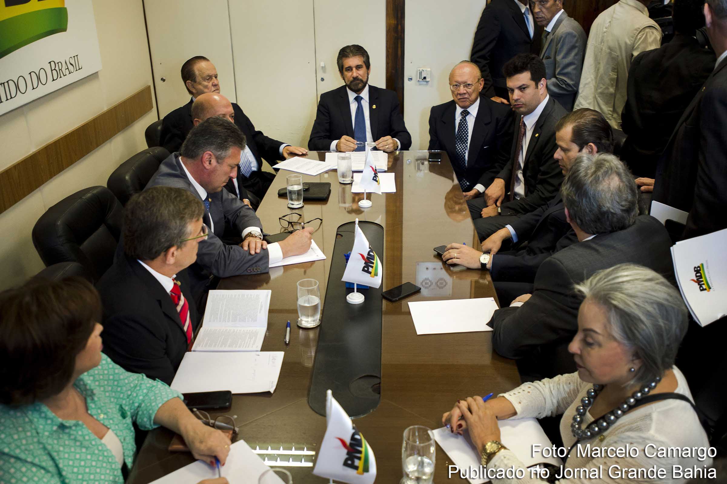 Reunião da Comissão Executiva Nacional do PMDB, na Câmara dos Deputados.