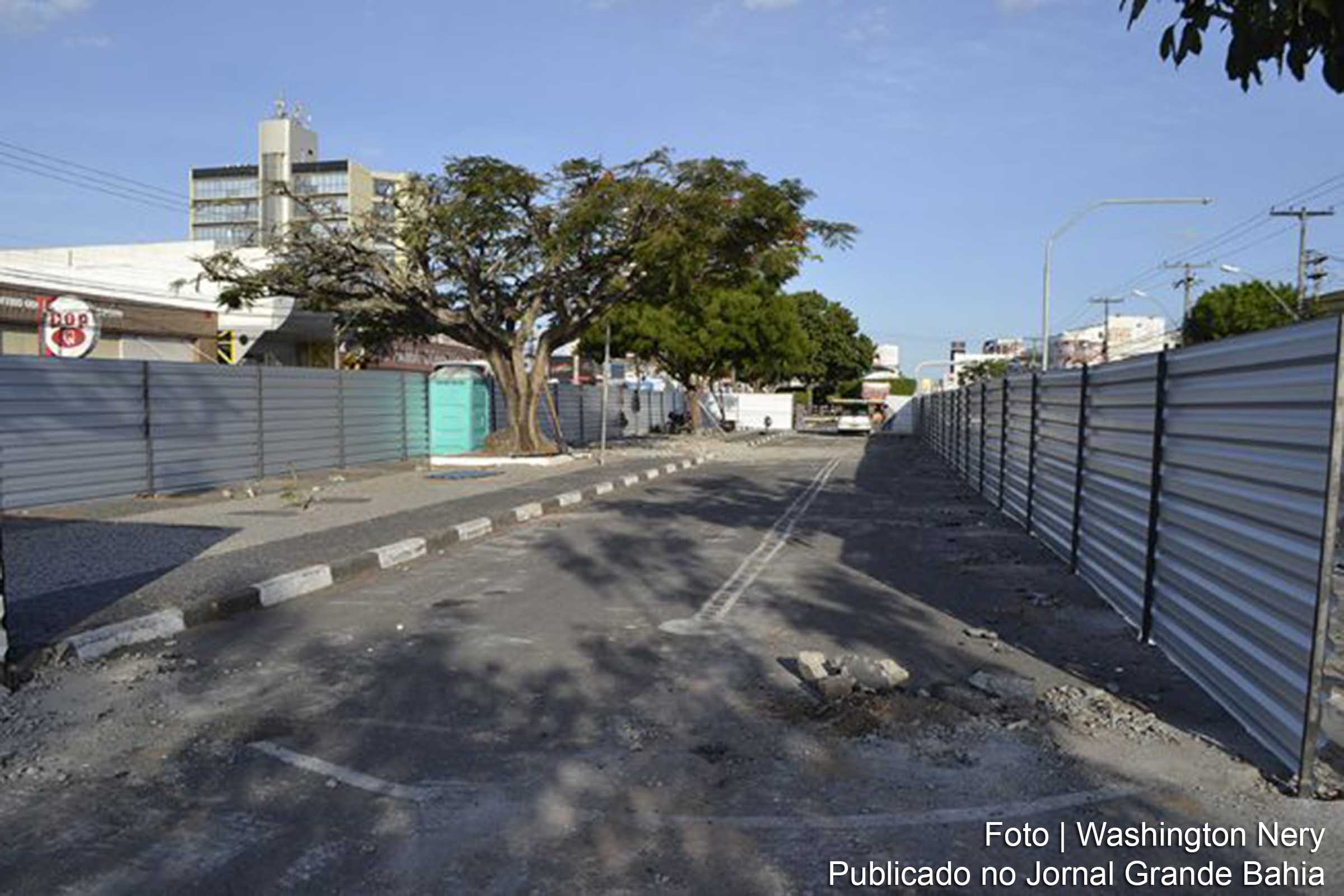 Serão construídas sete estações na Getúlio Vargas e outras cinco na João Durval Carneiro.