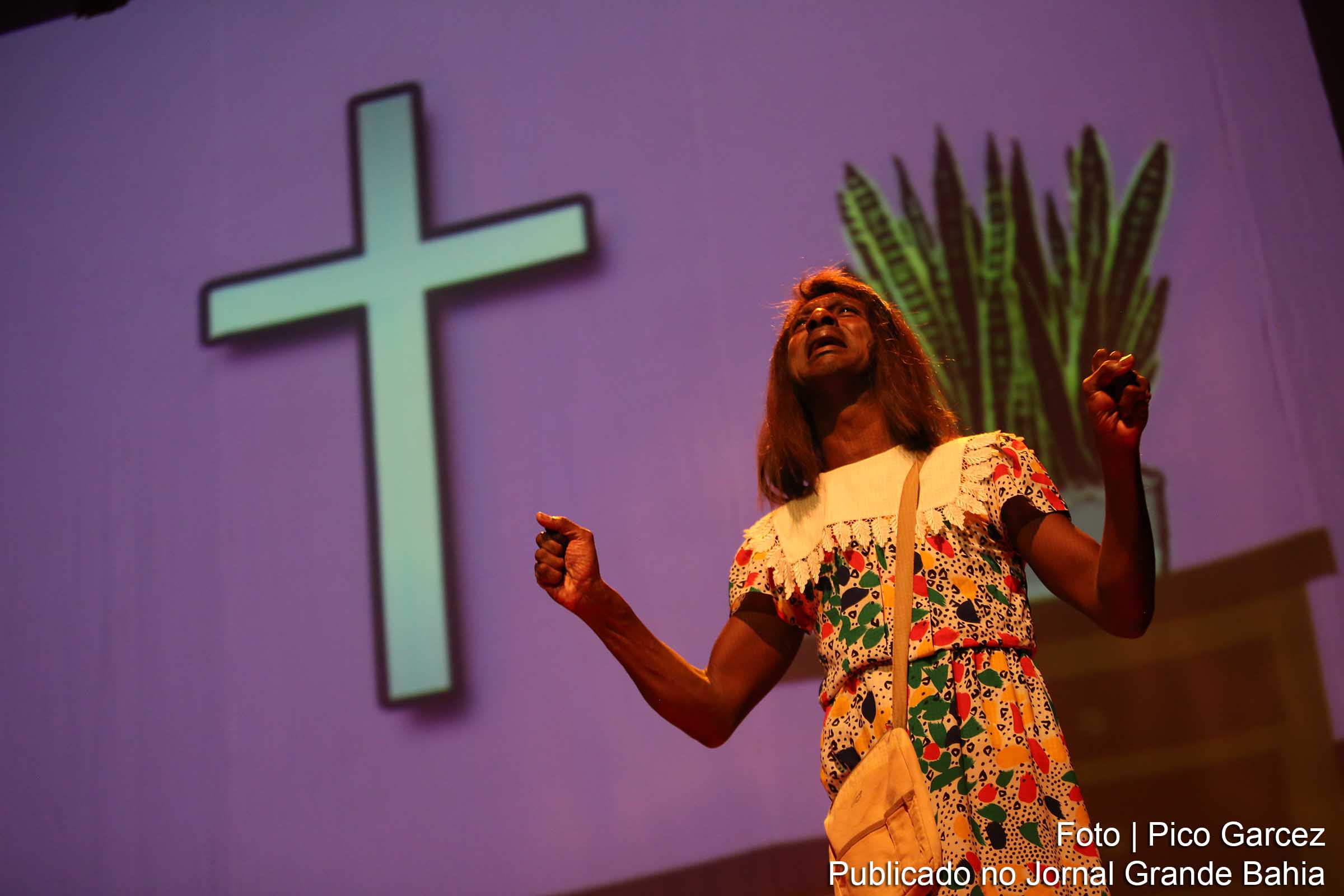 Cena do espetáculo '7 Conto de Luís Miranda'.