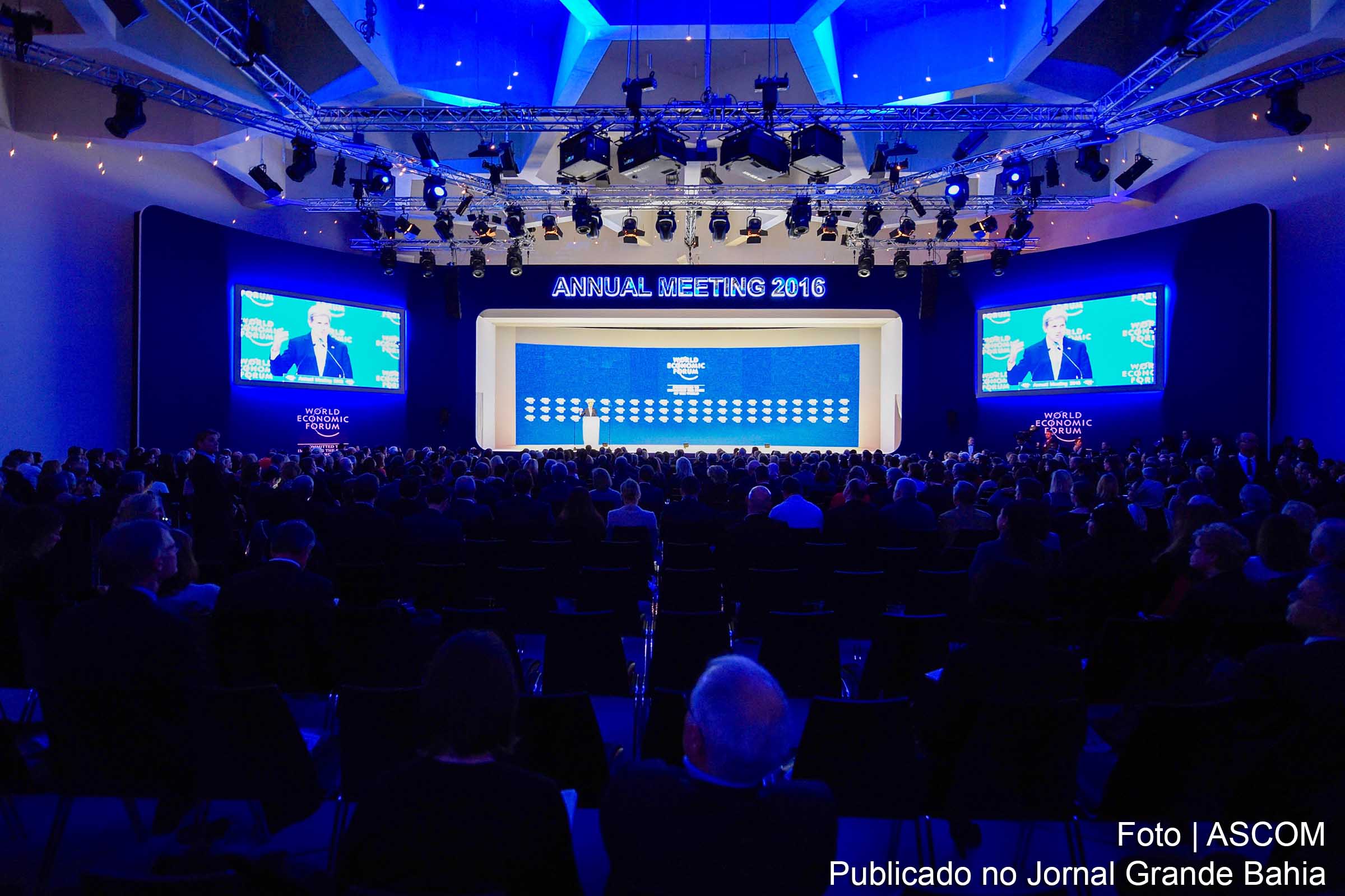 O 46º Fórum Econômico Mundial ocorreu de 20 a 23 de janeiro de 2016 na estação invernal suíça de Davos. O tema do ano: ‘Dominando a Quarta Revolução Industrial’.