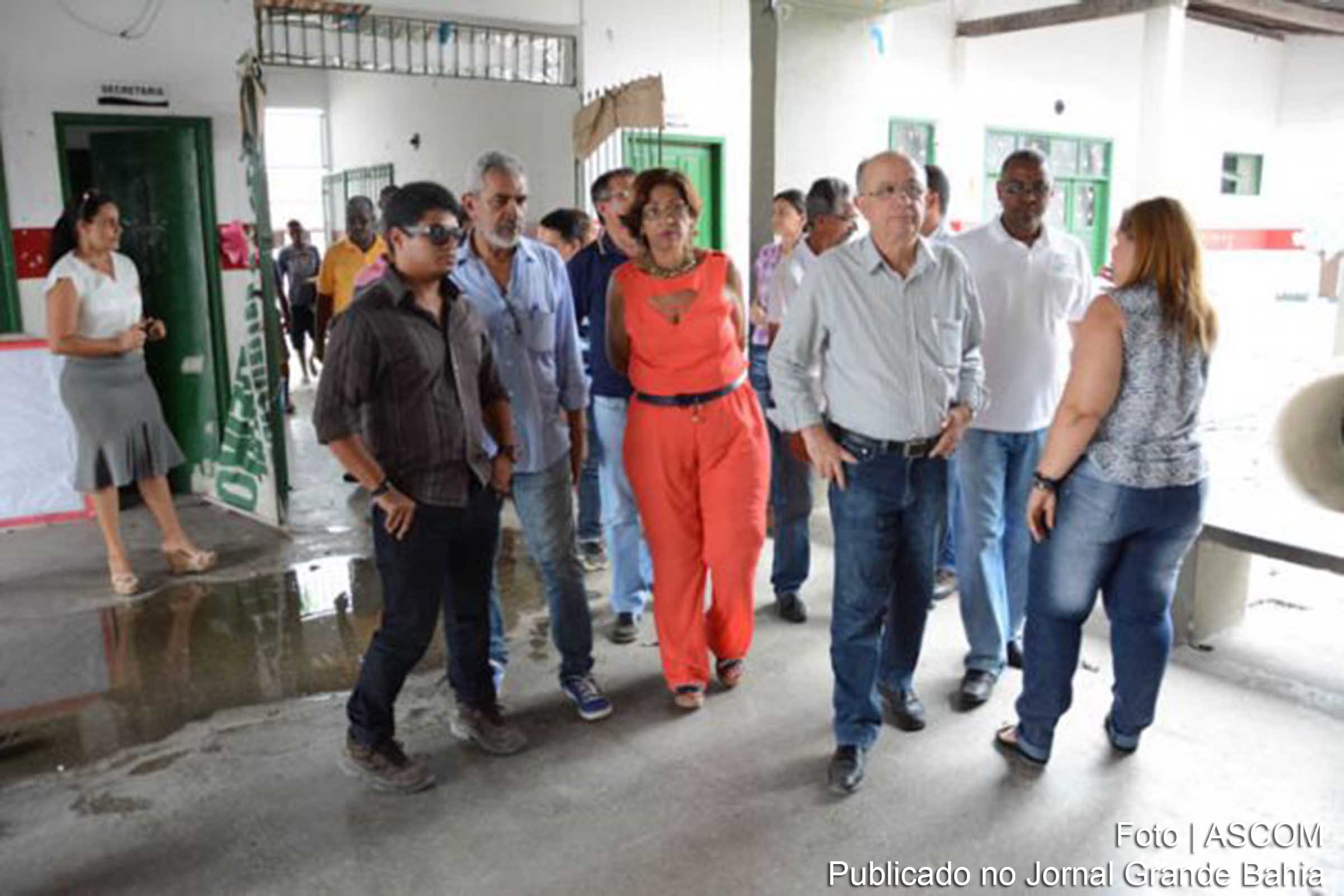 Prefeito José Ronaldo inspeciona escolas municipais e informa que obras serão realizadas ainda no primeiro semestre de 2016.