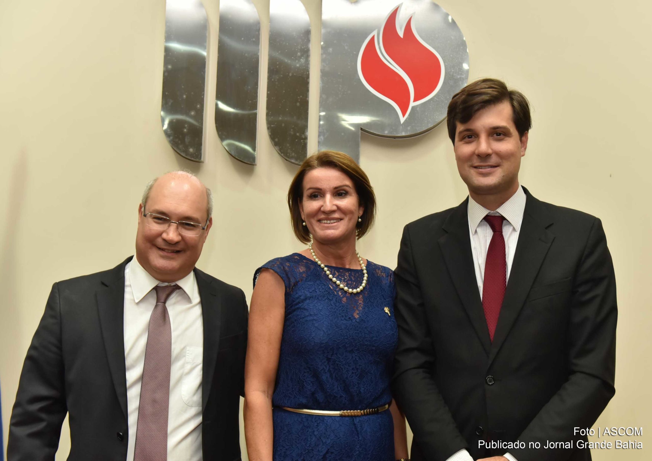 Os promotores de Justiça Márcio Fahel, Ediene Lousado e Pedro Maia.