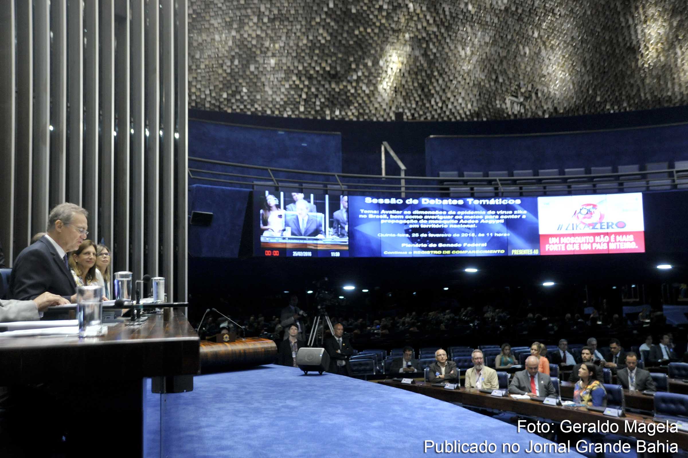 Senado aprova projeto que elimina obrigação da Petrobras de explorar o pré-sal.