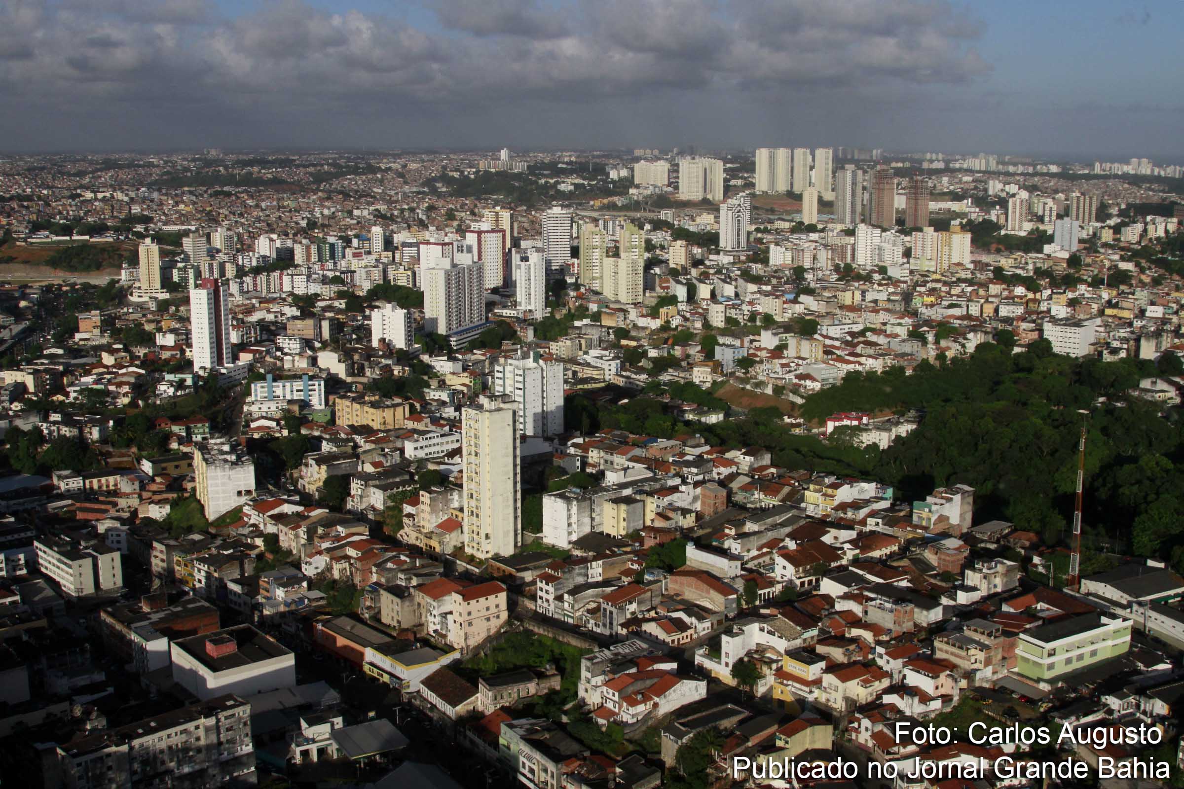 Vista aérea de Salvador.