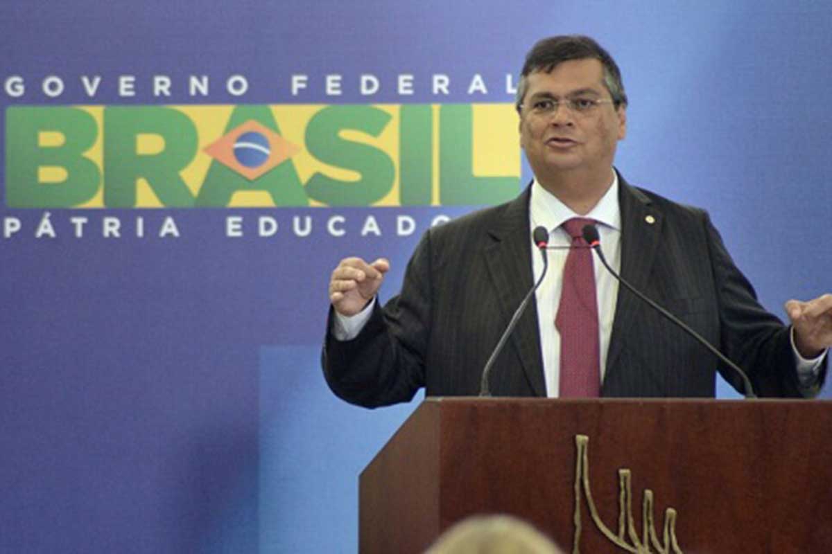 Flávio Dino, ex-presidente da Associação dos Juízes Federais e governador do Maranhão, durante Encontro com Juristas pela Legalidade e em Defesa da Democracia.
