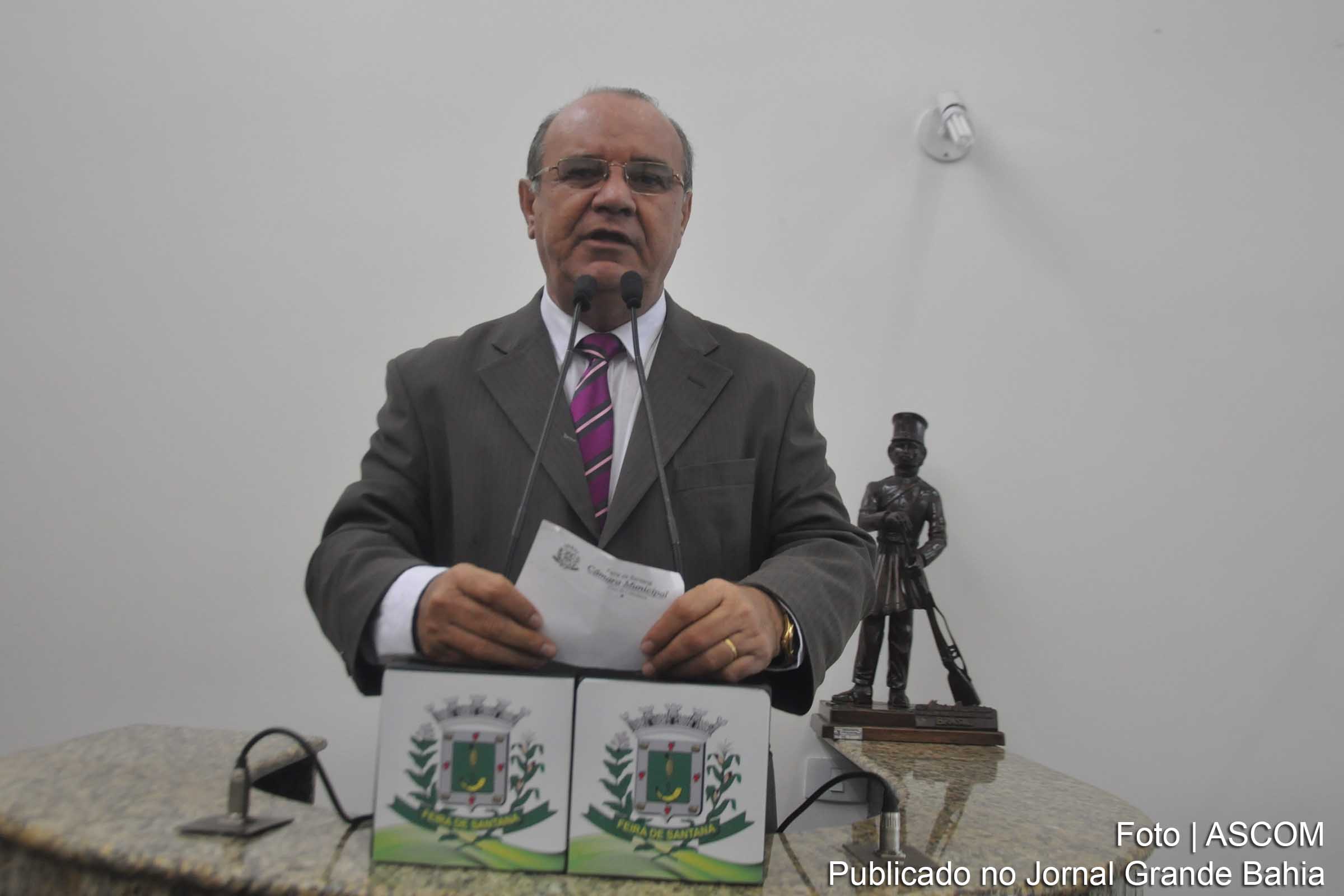 José Carneiro Rocha anuncia obras da Prefeitura de Feira de Santana.