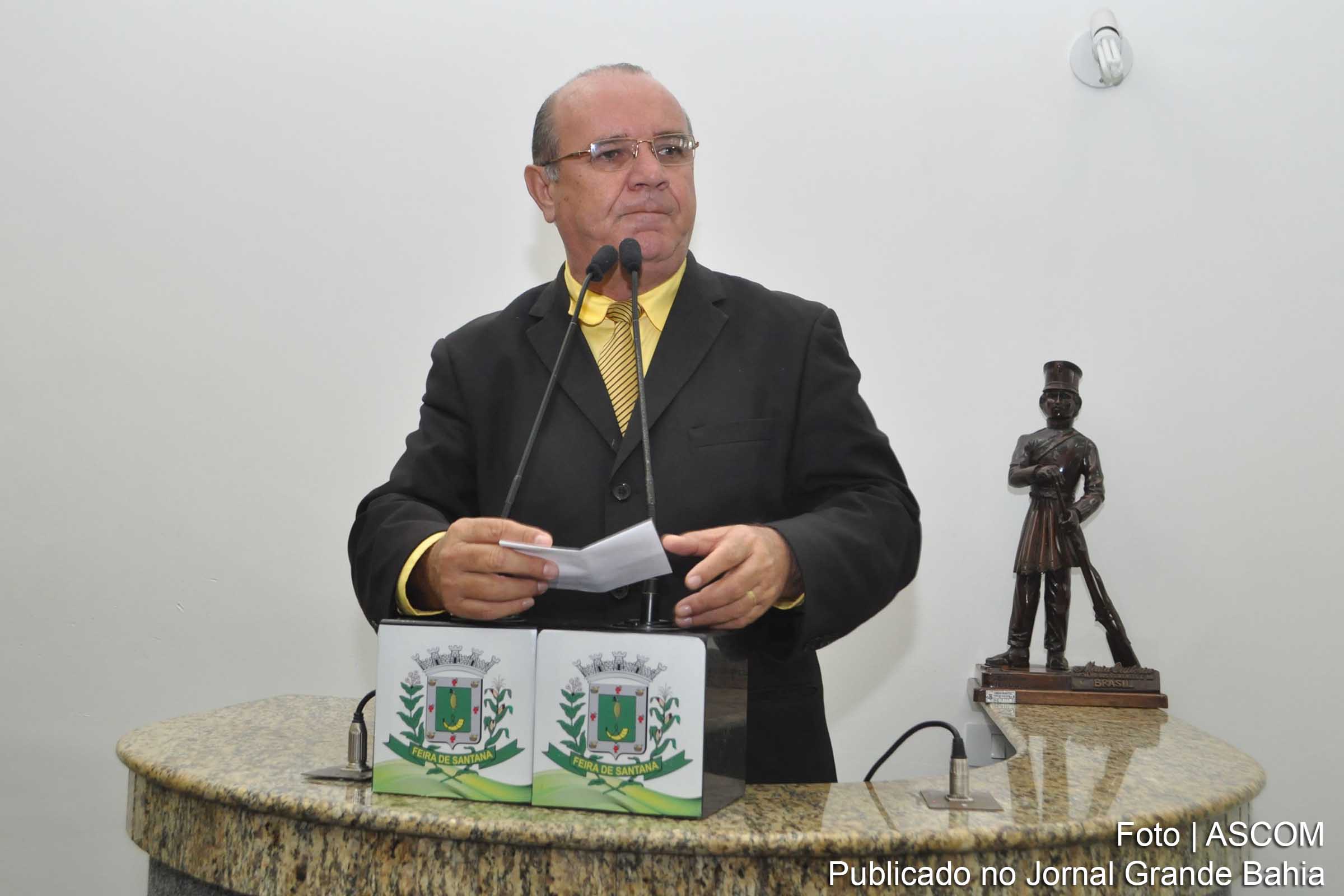 Vereador José Carneiro alerta para fim do contrato do Município com a Embasa.