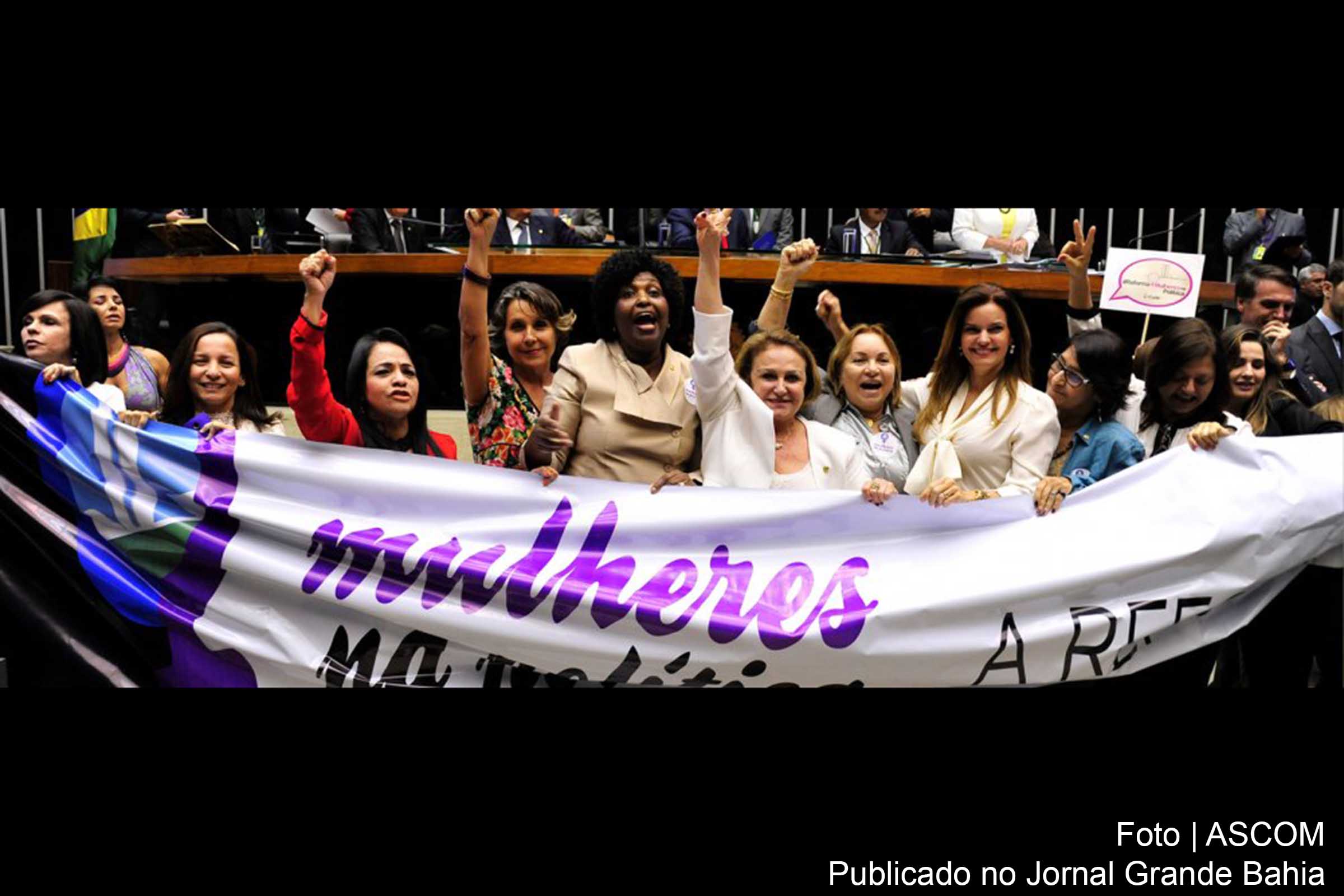 Mulheres ganham espaço no mercado de trabalho, mas ainda é tímida a participação na política.