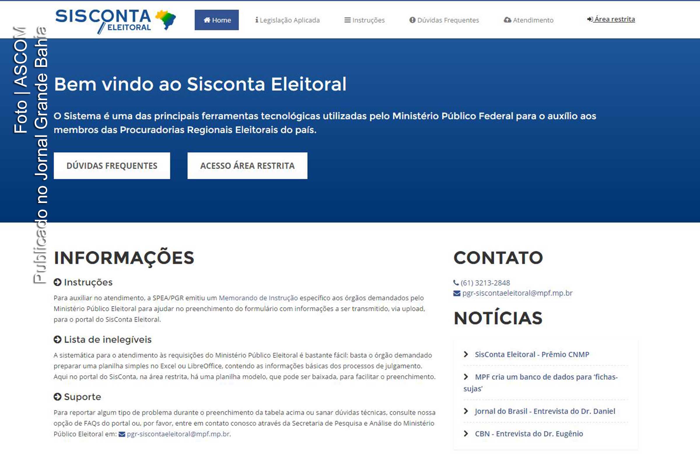 Dados comporão o “SisConta Eleitoral”, sistema mantido pelo MPF para subsidiar a análise de pedidos de registro de candidatura. Medida é alvo de Resolução expedida pelo TRE/BA a pedido da Procuradoria Regional Eleitoral na Bahia.