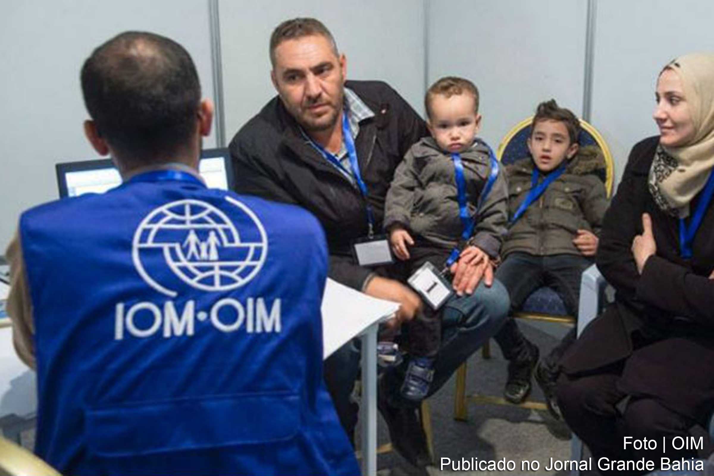 A OIM informou que os refugiados e migrantes da Síria ocupam o primeiro lugar na lista dos que chegam à Grécia.