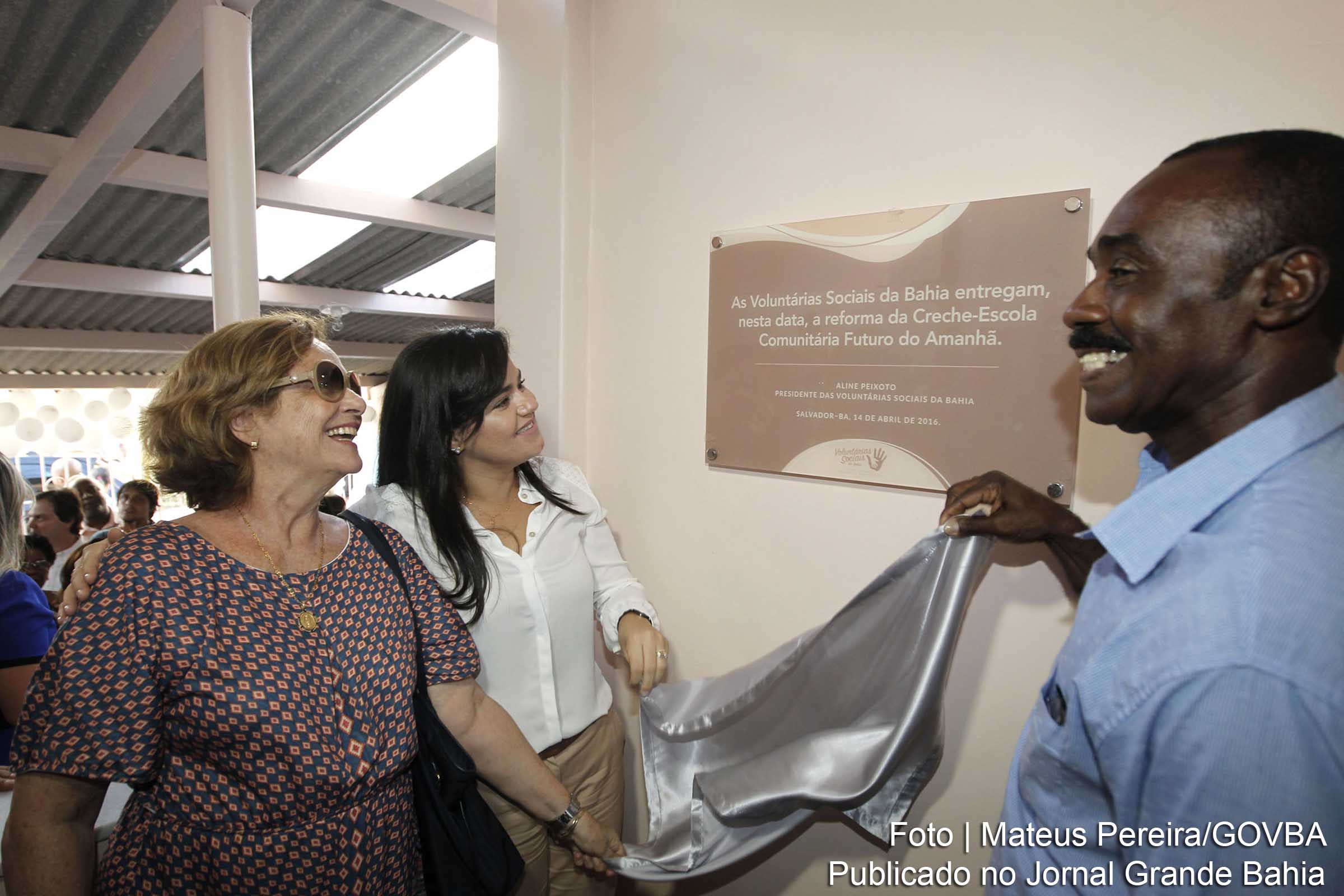 Reinauguração da Creche-Escola Comunitária, Futuro do Amanhã, localizada no bairro da Liberdade, cuja reforma ocorreu a partir da parceria entre as Voluntárias Sociais e a Casa Cor. O evento contou com a participação da primeira dama do estado, Aline Peixoto, presidente das Voluntárias Sociais.