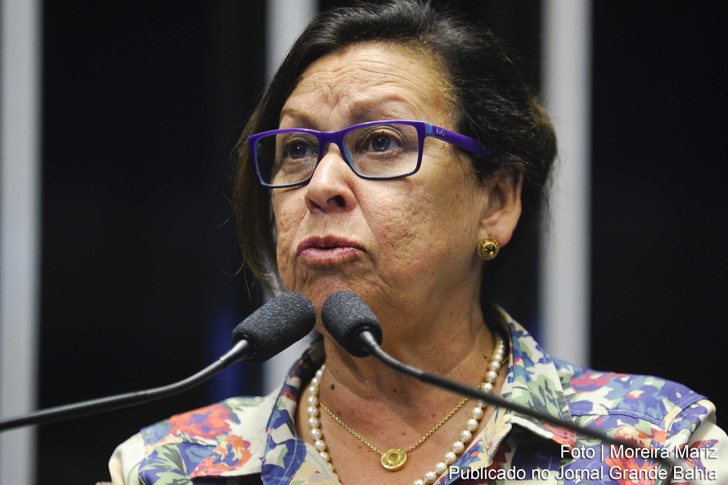 Lídice da Mata: "a nossa produção de soja e a nossa produção de milho estão bastante ameaçadas com essa situação da seca no nosso estado, que agora atinge também a produção de algodão."