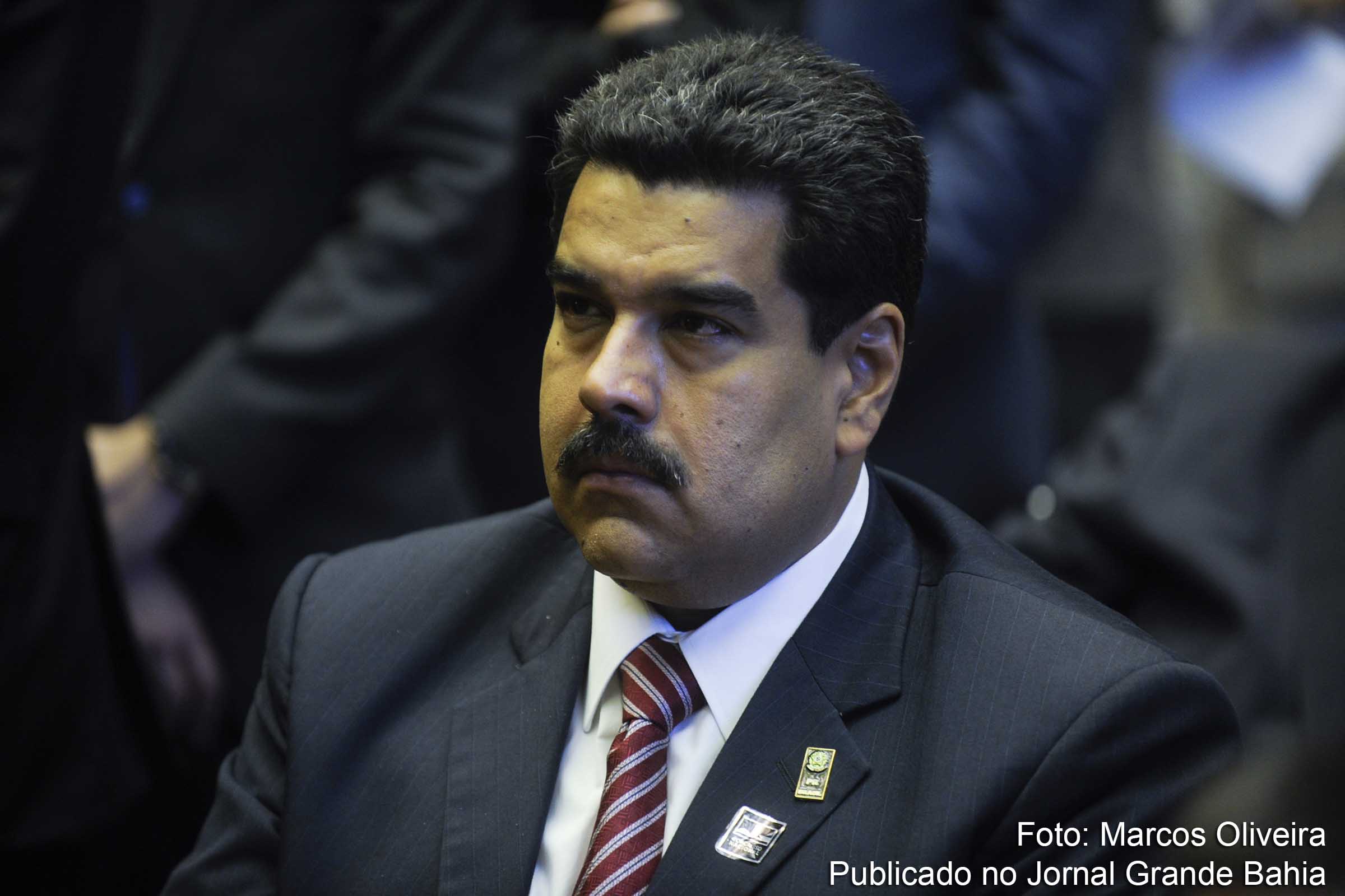 Presidente Nicolás Maduro Moros alertou para instabilidade política na região.