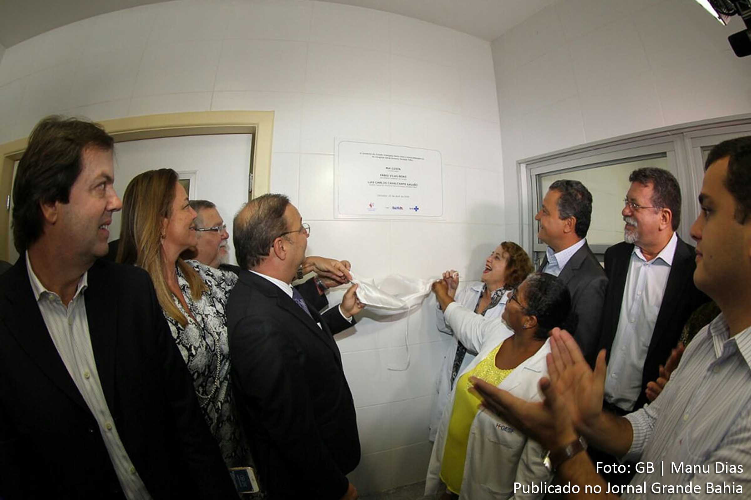 Nova emergência do Hospital Geral Ernesto Simões Filho é inaugurada.