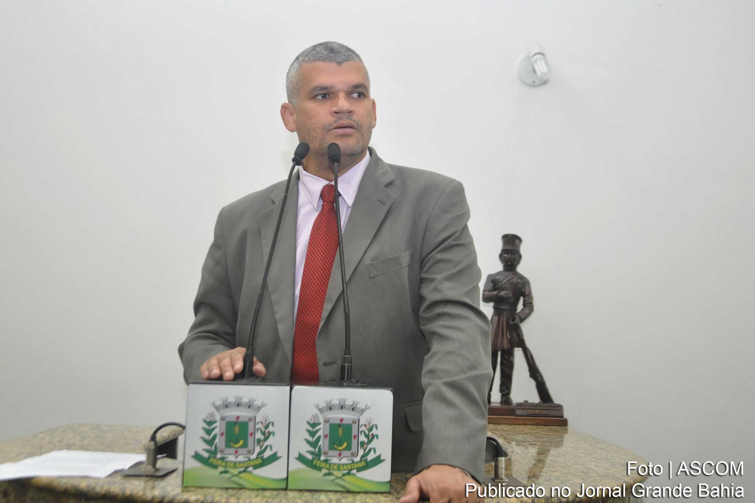 Vereador Pablo Roberto: "o prefeito tomou uma atitude que foi muito acertada em contratar para dois anos a Ambev, empresa que tem ajudado muito Feira de Santana com investimento de R$ 1 milhão”.