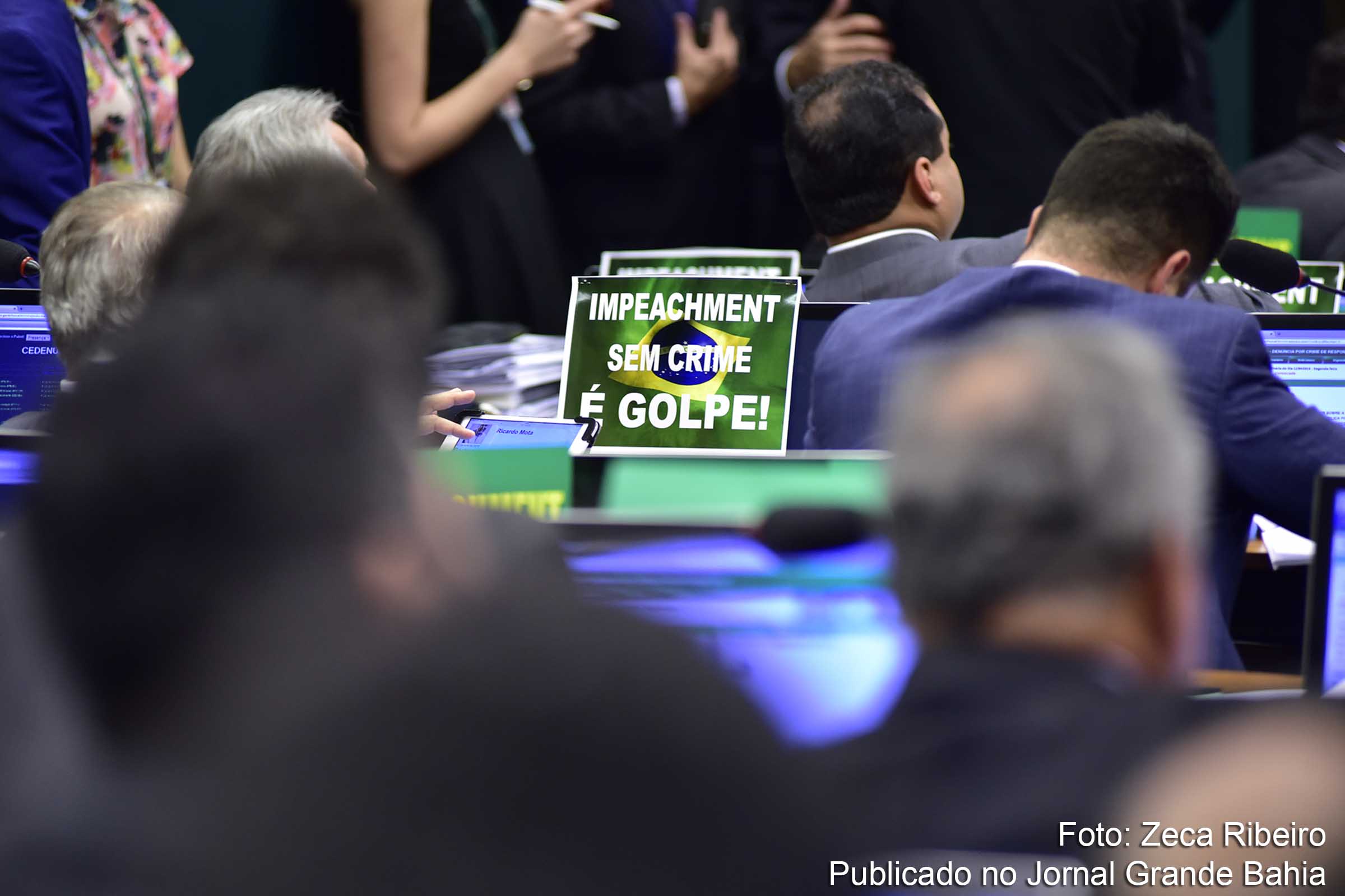 Reunião da Comissão Especial que analisa o processo de impeachment.