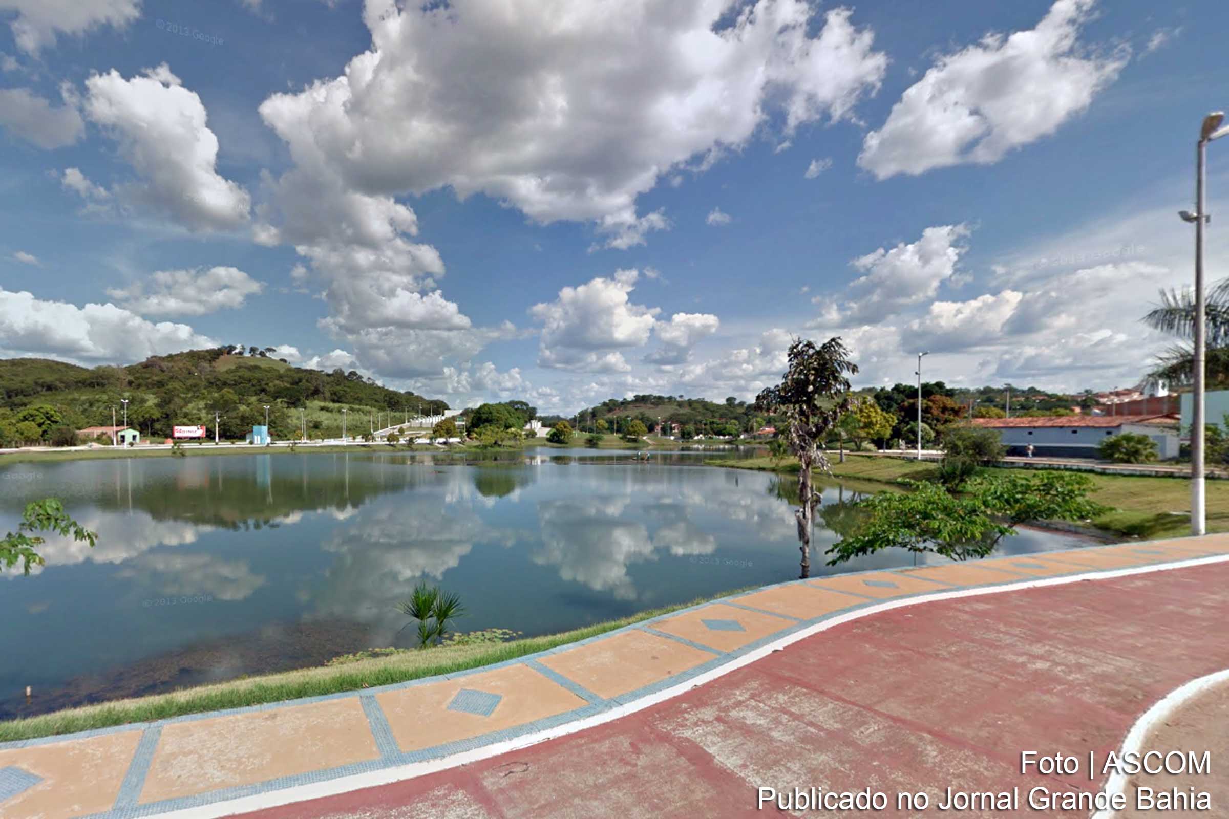 Trecho do rio São Desidério, no município de São Desidério.
