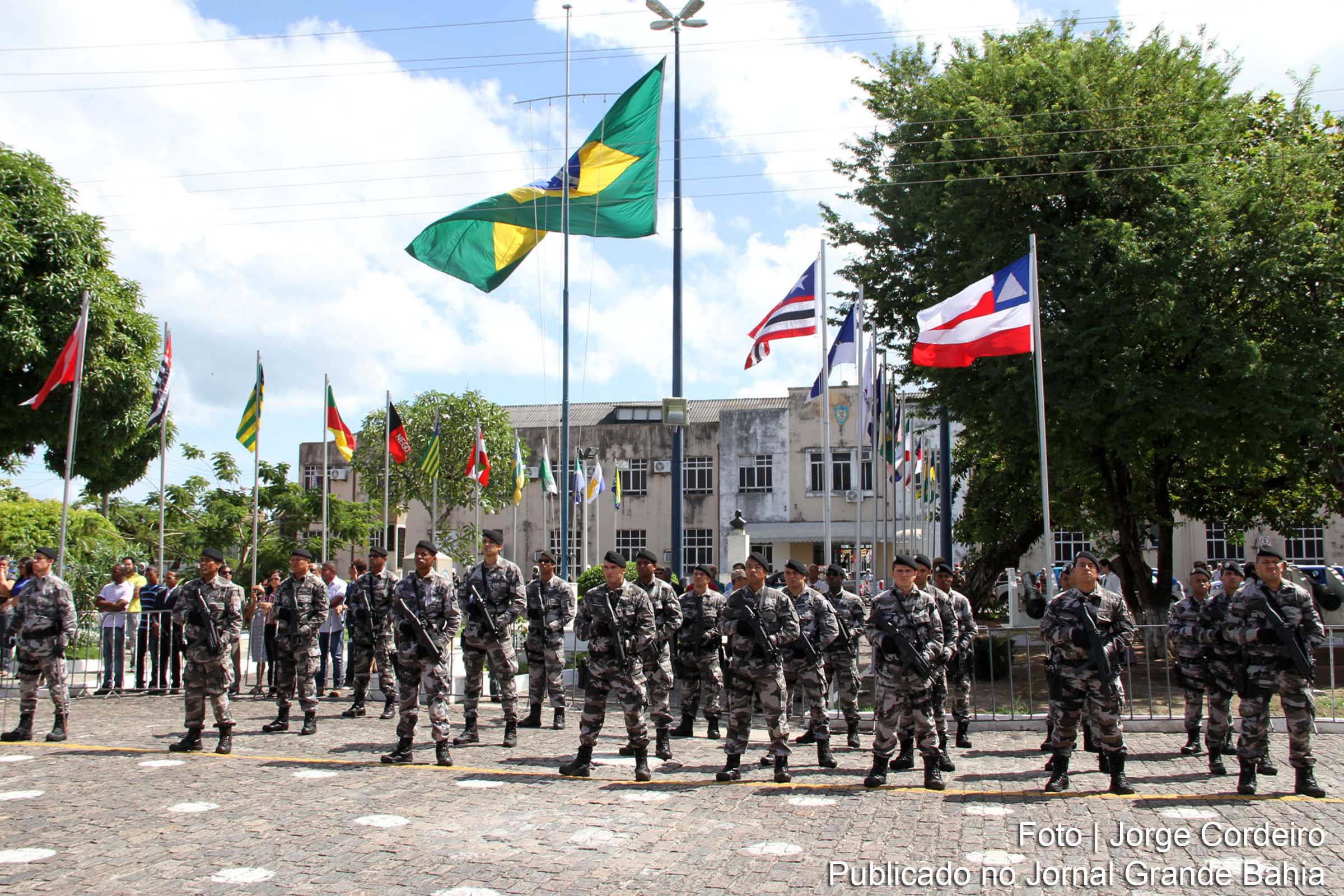 Solenidade comemora os 191 anos da Polícia Militar da Bahia.