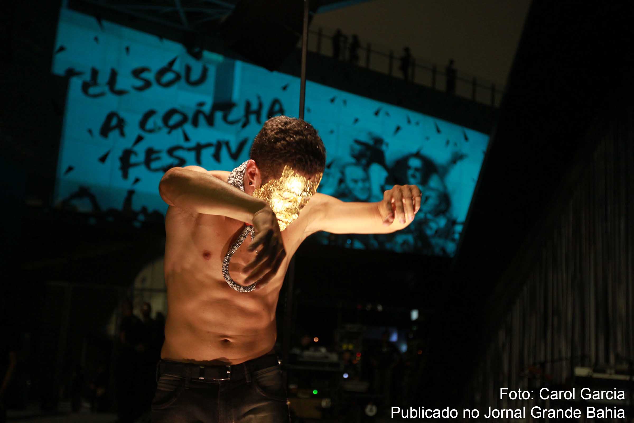 Performance na segunda noite do festival ‘Eu Sou a Concha Brown’.